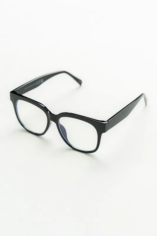 Vinny Oversized Blue Light Glasses made by bohme