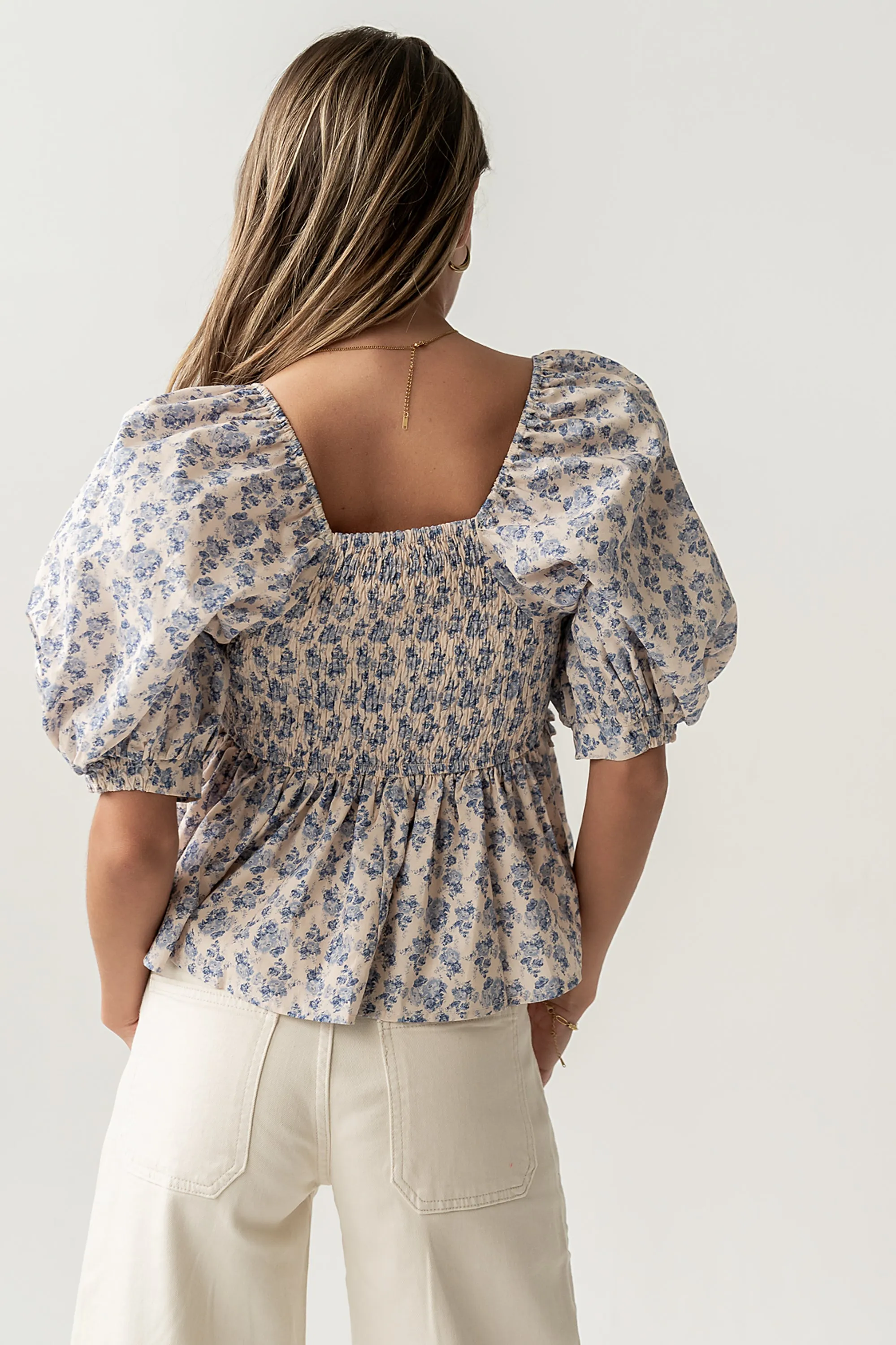 Andrea Peplum Blouse sold by bohme product image thumbnail 2