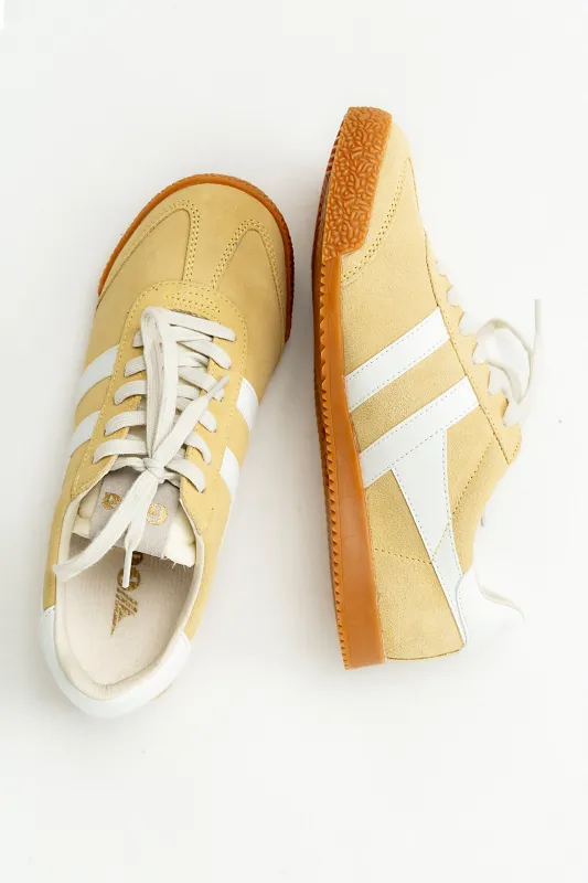 Gola Elan Sneakers in Yellow made by bohme