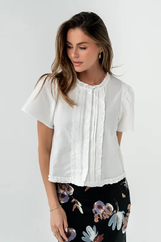 Vince Sheer Blouse made by bohme