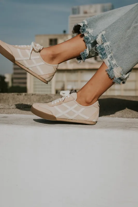 Polly Sneakers in Natural made by bohme