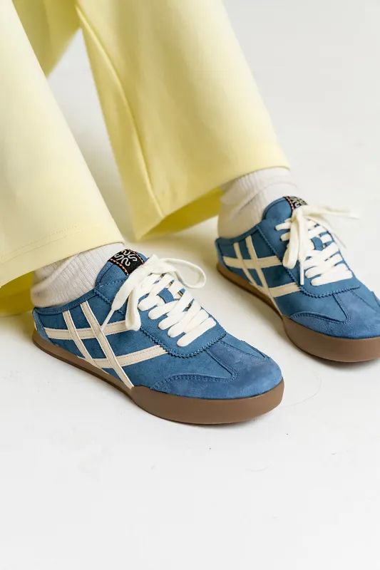 Rosalia Slip On Sneaker in Blue made by bohme