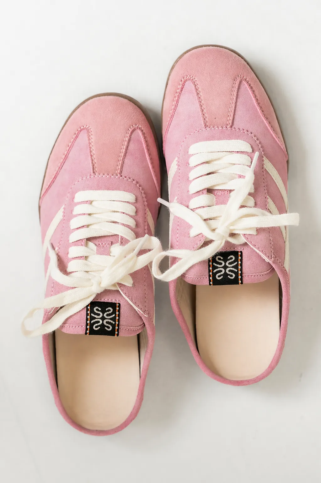 Rosalia Slip-On Sneaker in Pink sold by bohme