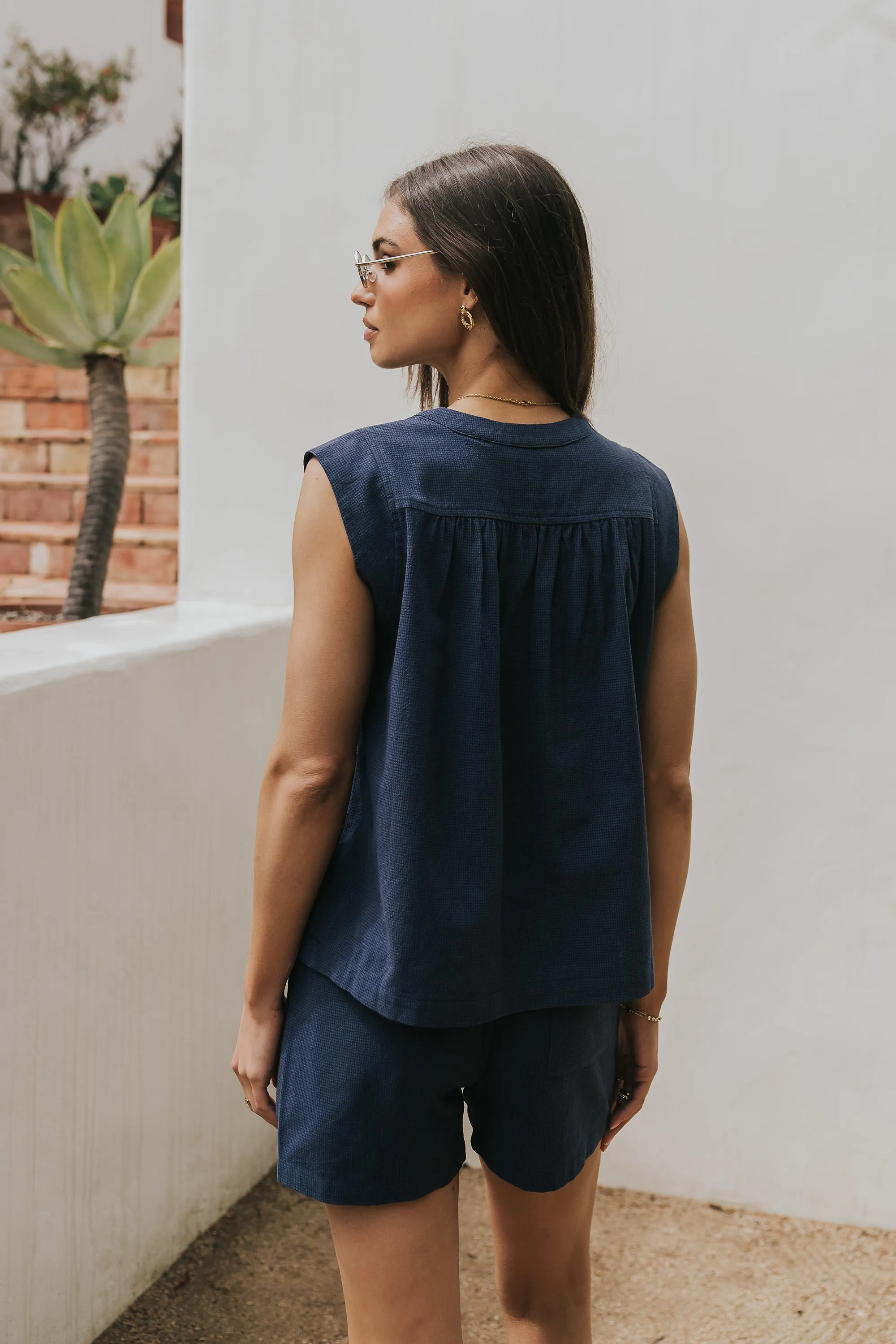 Harley Shorts in Navy - FINAL SALE sold by bohme product image thumbnail 5
