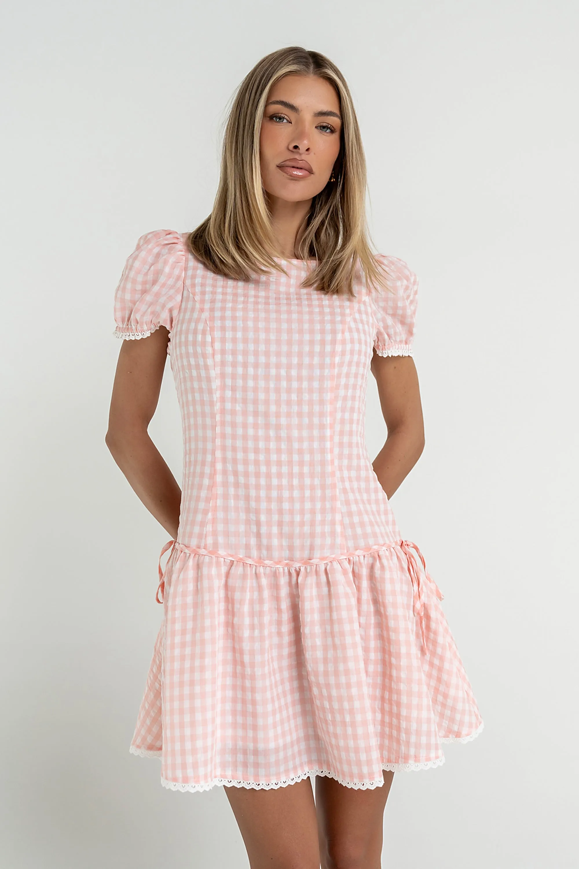 Chance Gingham Mini Dress - FINAL SALE sold by bohme product image thumbnail 3