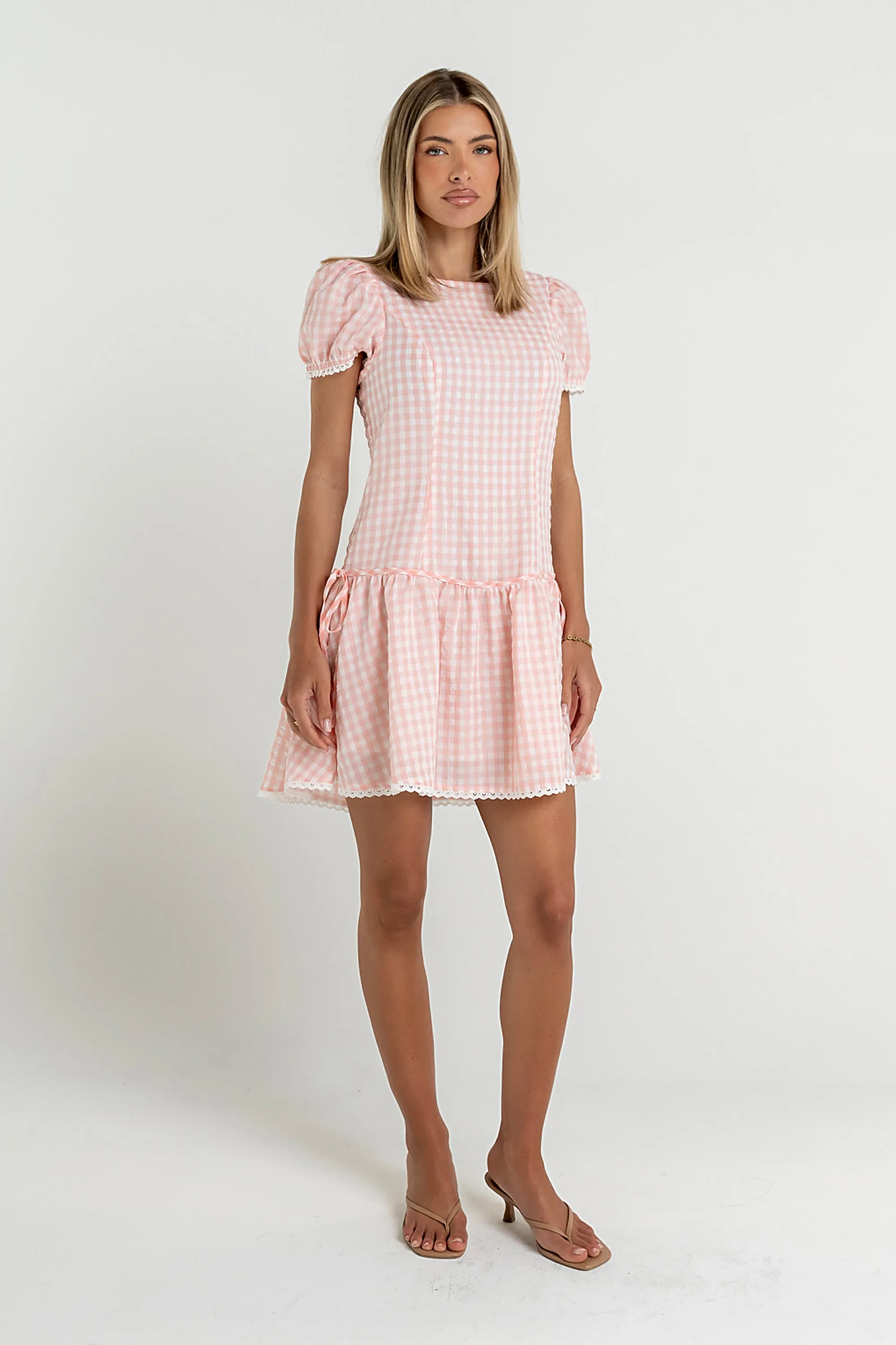 Chance Gingham Mini Dress - FINAL SALE sold by bohme product image thumbnail 2