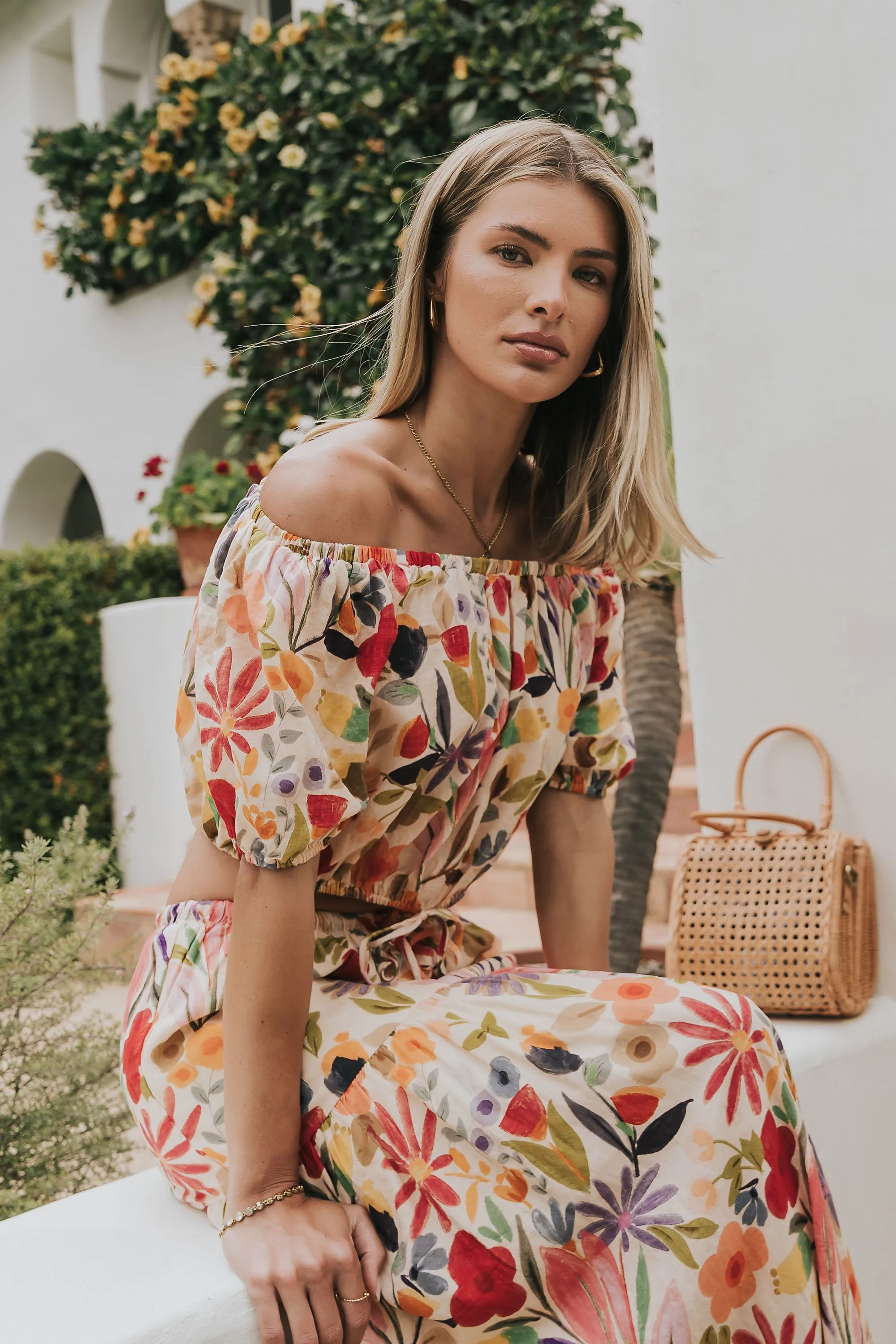 Clarise Floral Blouse sold by bohme product image thumbnail 3