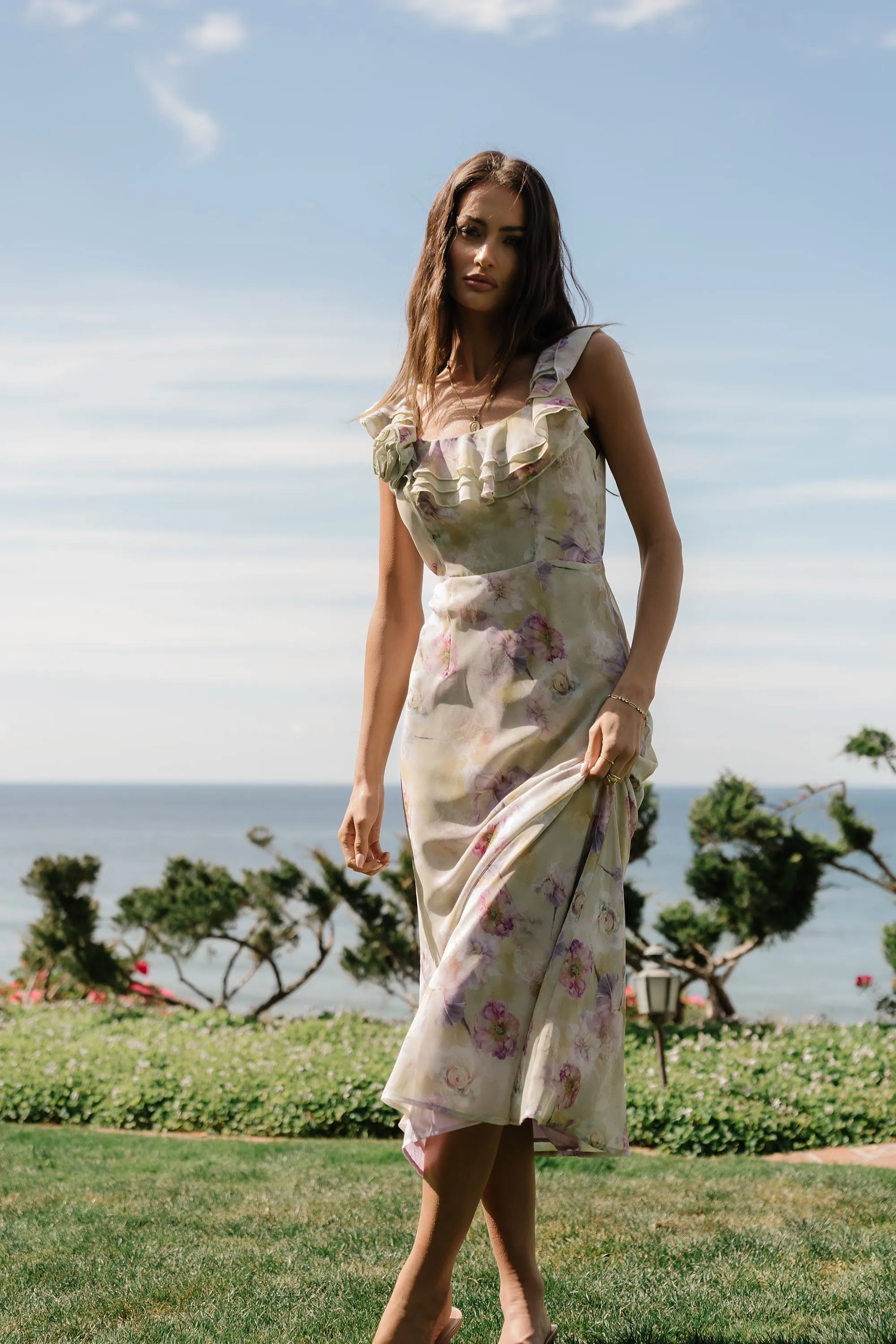 Halsey Floral Maxi Dress sold by bohme product image thumbnail 4