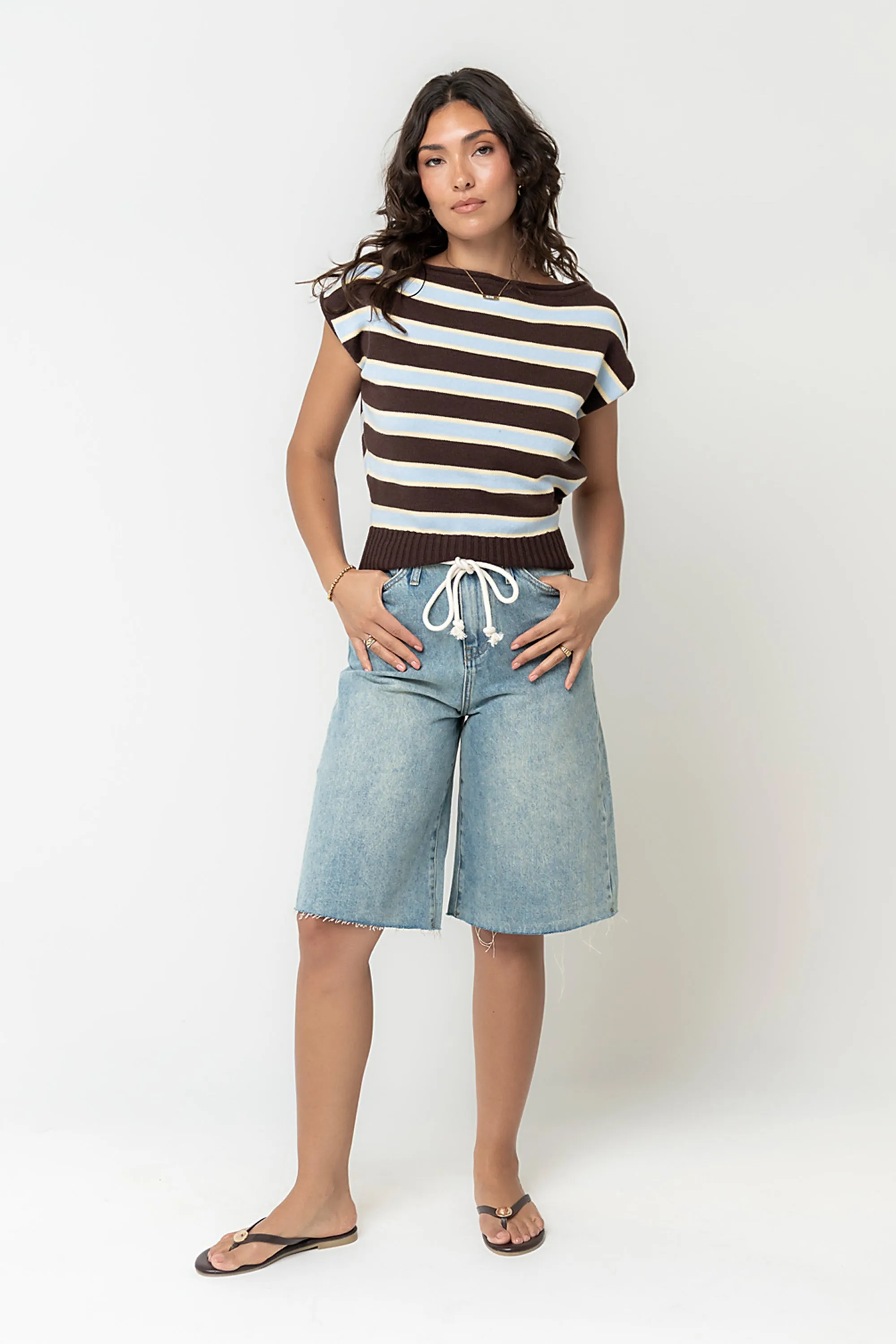 Niya Striped Sweater - FINAL SALE sold by bohme product image thumbnail 3
