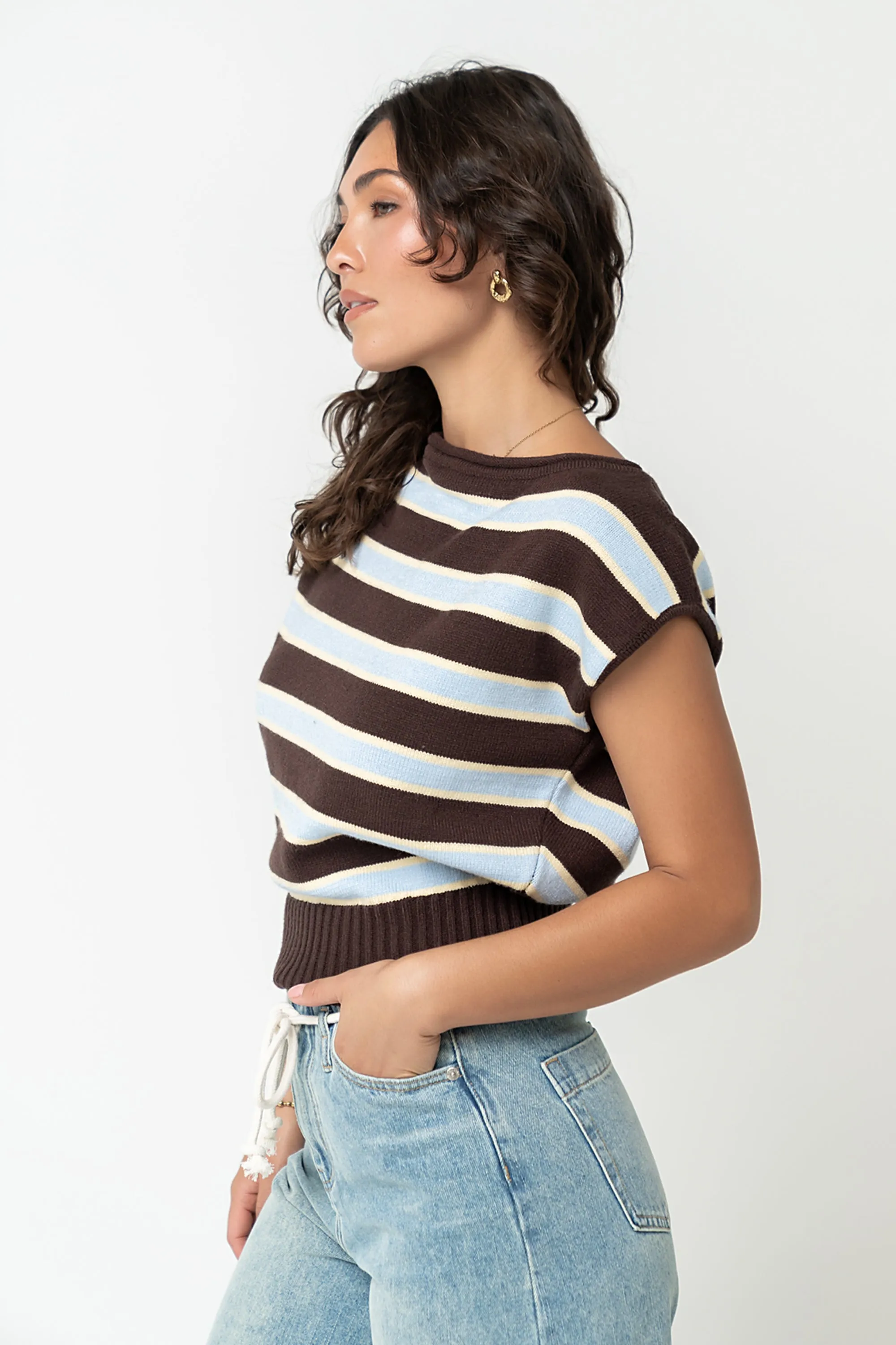 Niya Striped Sweater - FINAL SALE sold by bohme product image thumbnail 2