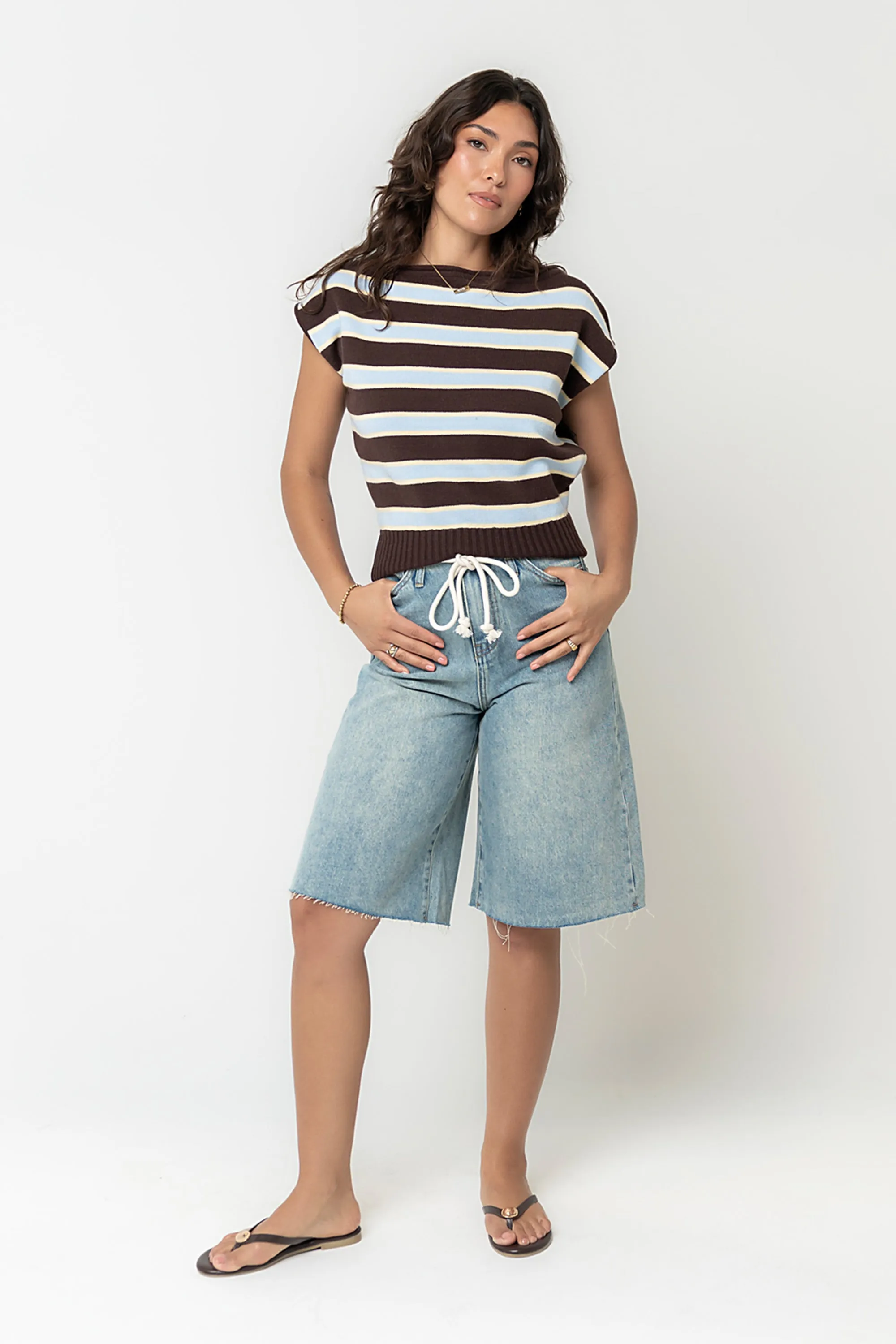 Niya Striped Sweater - FINAL SALE sold by bohme product image thumbnail 5