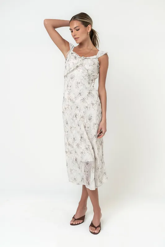 Zaylie Midi Dress made by bohme