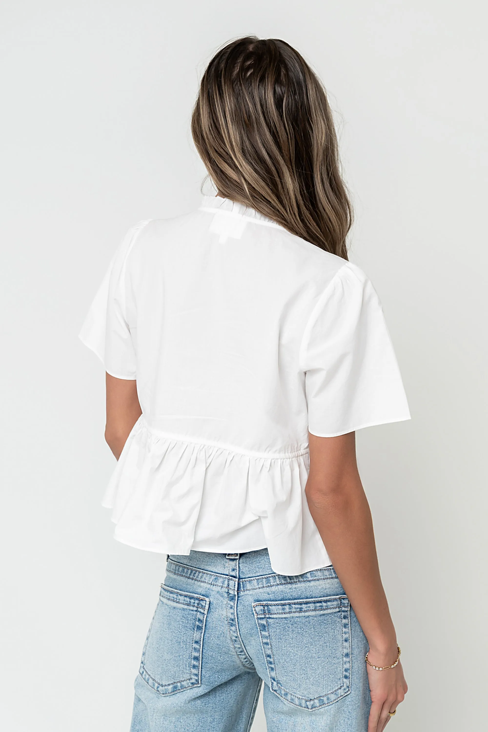 Nina Tie Blouse sold by bohme product image thumbnail 3