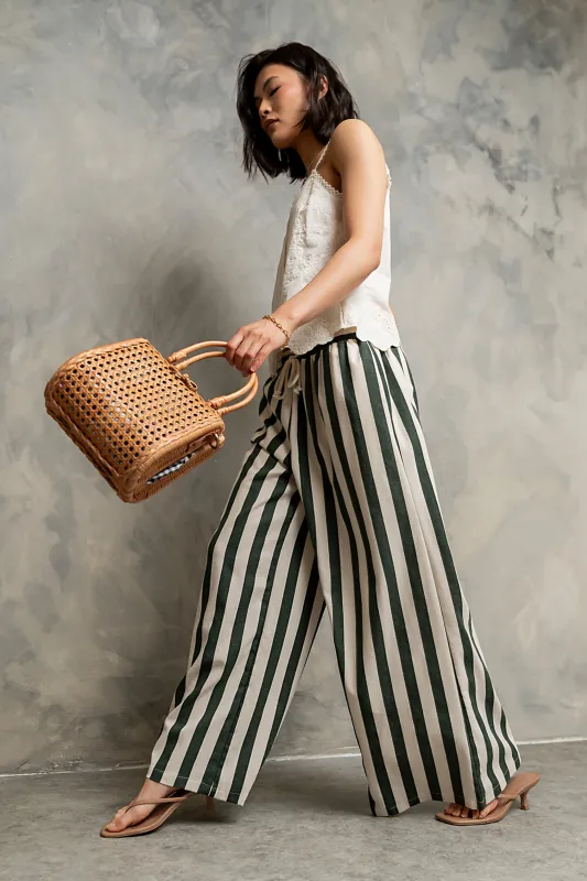 Naomi Striped Pants - FINAL SALE made by bohme