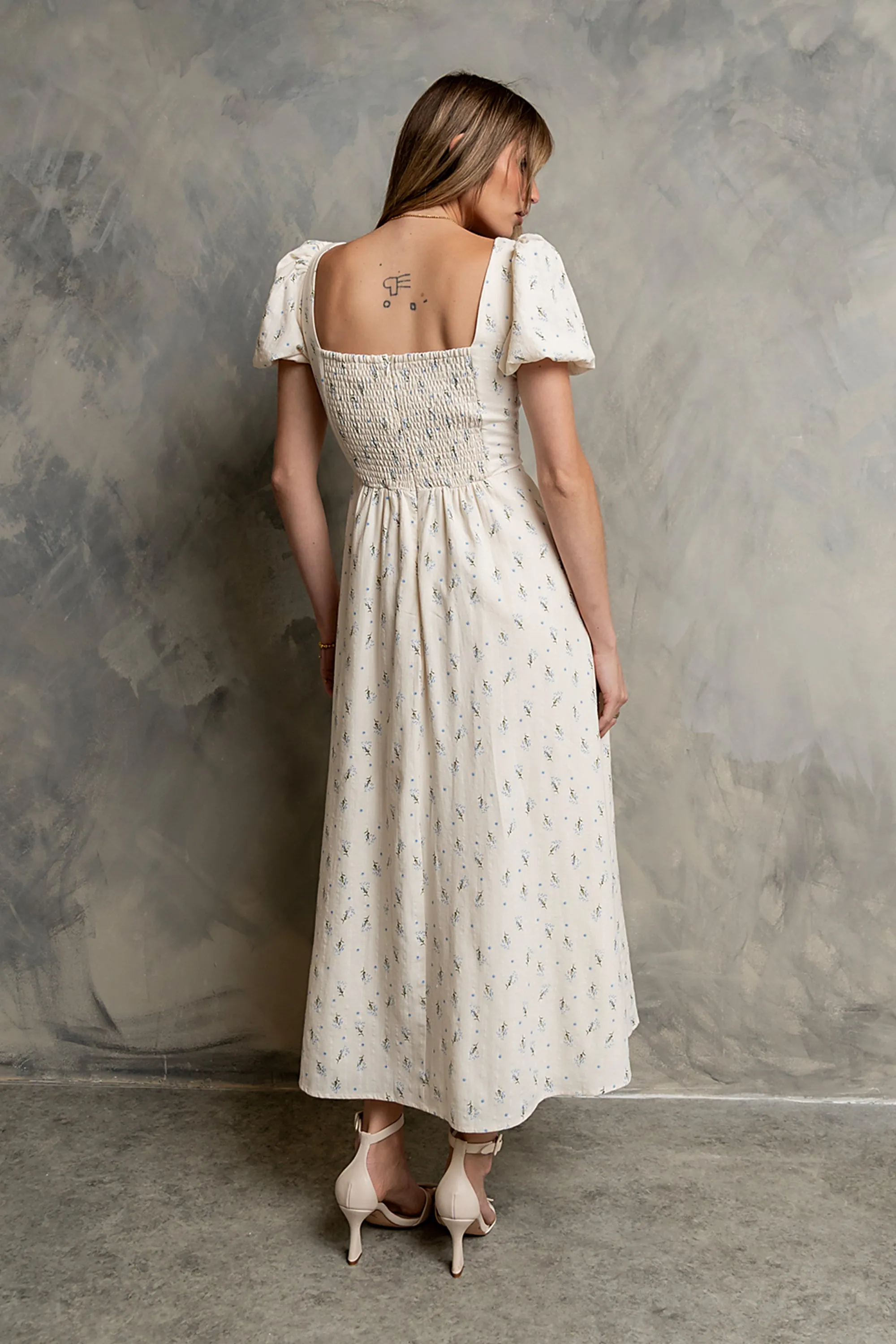 Clarissa Floral Maxi Dress sold by bohme product image thumbnail 3