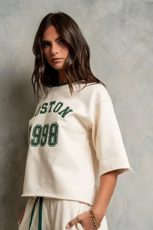 Boston Graphic Tee - FINAL SALE made by bohme