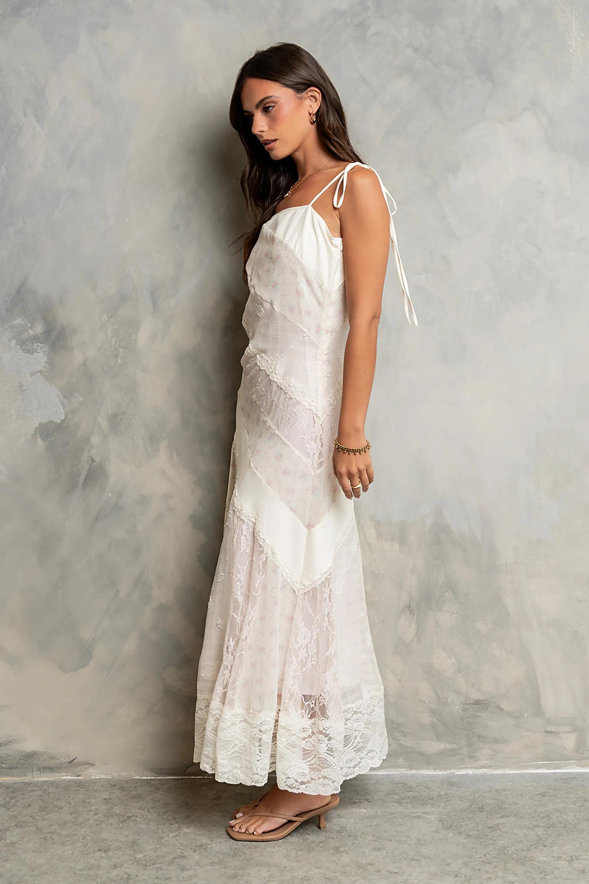 Jones Mixed Media Maxi Dress sold by bohme product image thumbnail 3