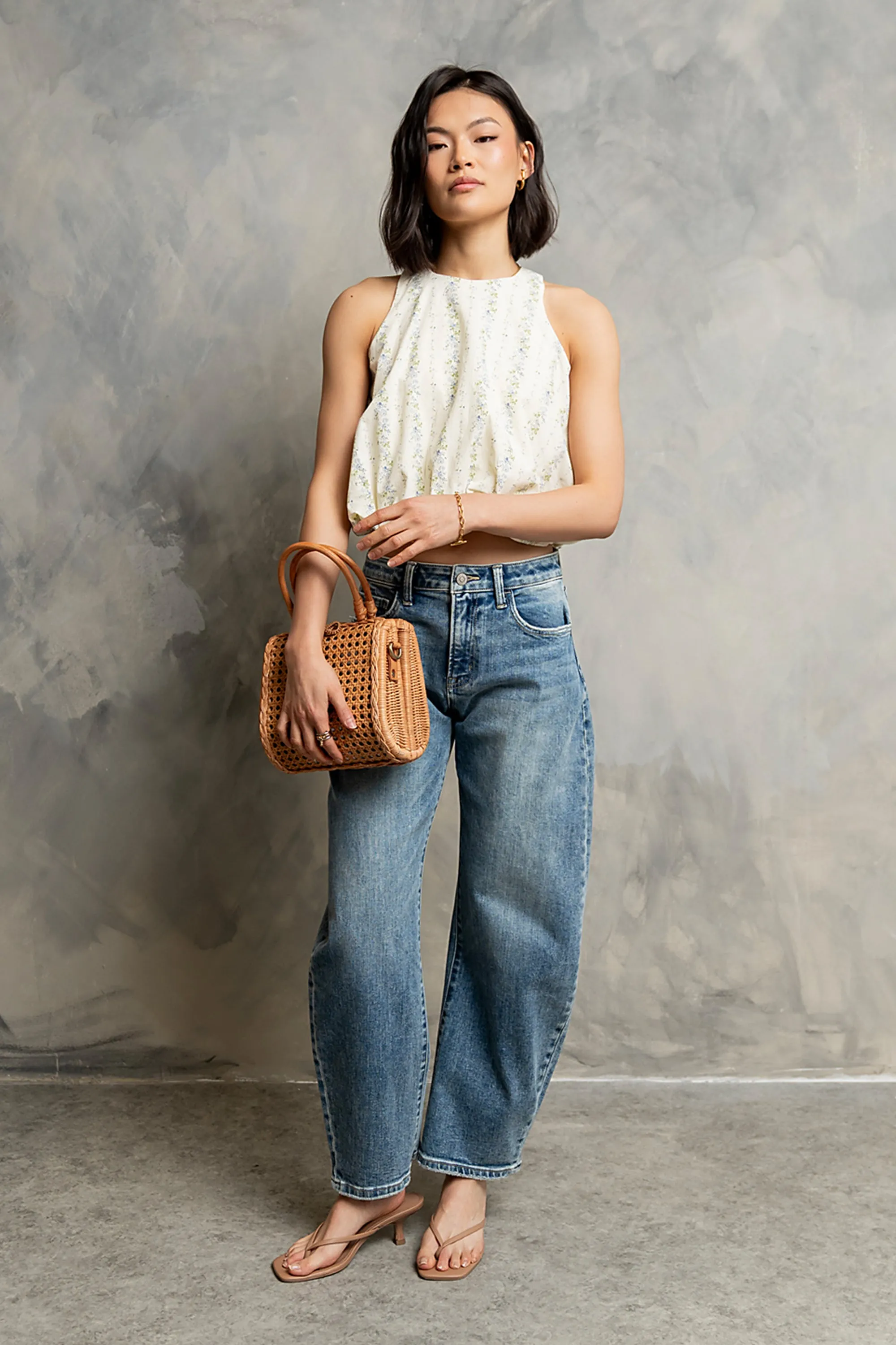 Lara Bubble Tank Top - FINAL SALE sold by bohme product image thumbnail 4
