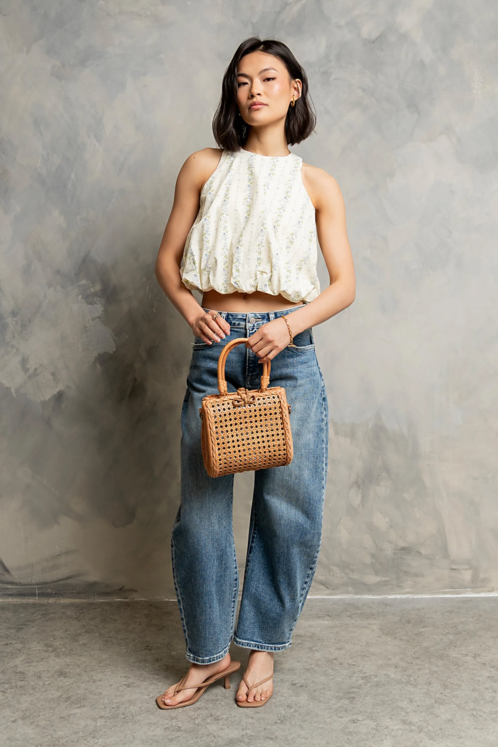 Lara Bubble Tank Top - FINAL SALE sold by bohme product image thumbnail 5