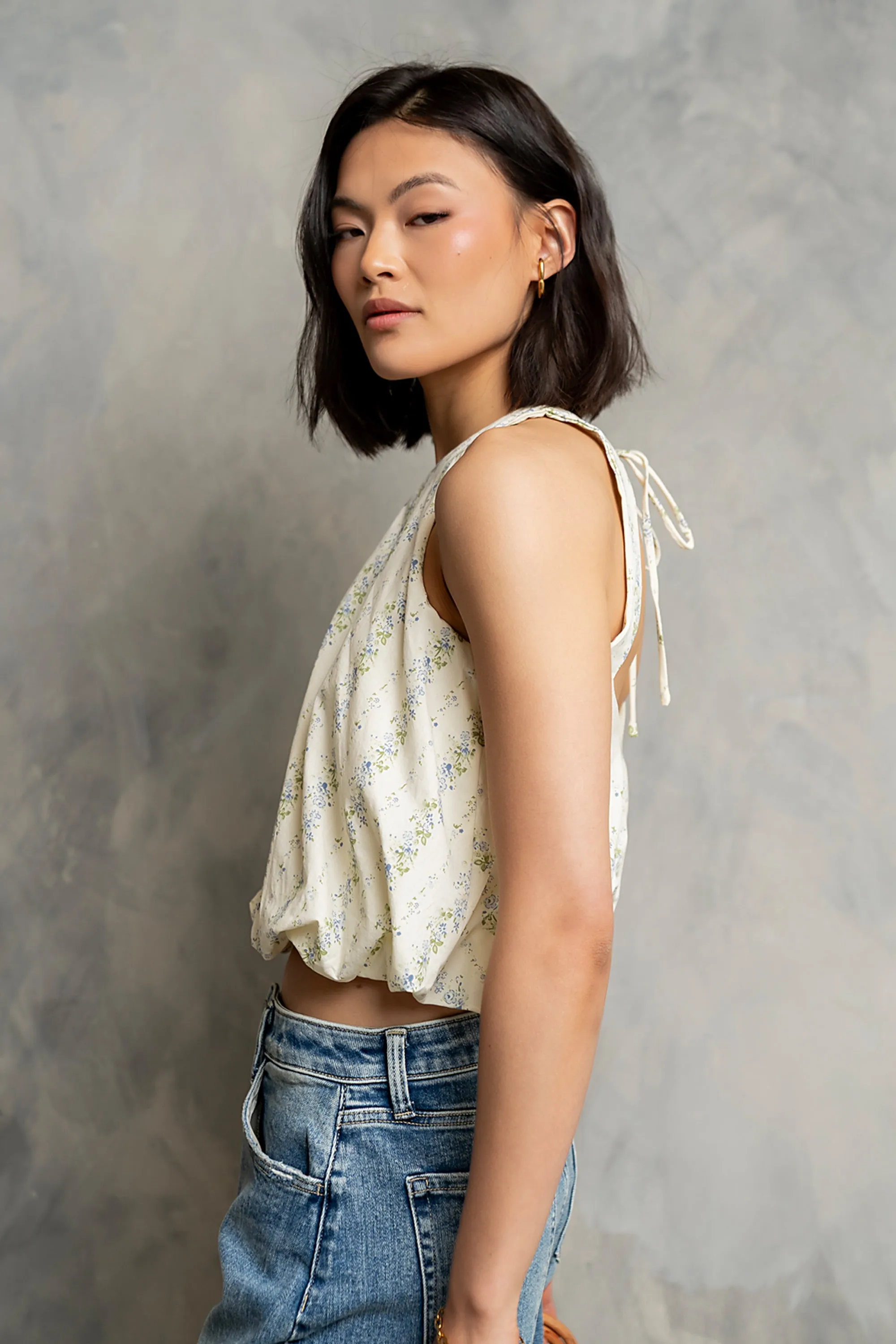 Lara Bubble Tank Top - FINAL SALE sold by bohme product image thumbnail 2