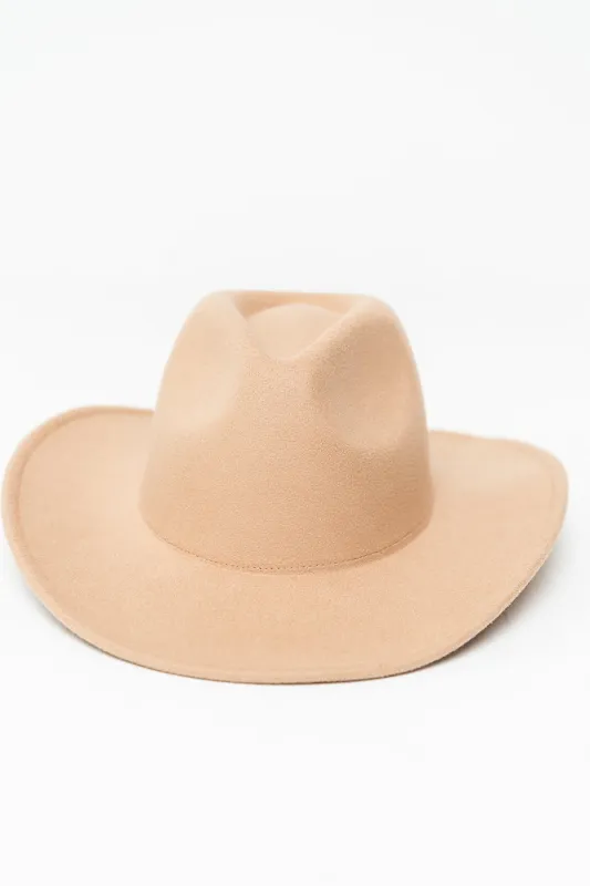 Izzie Felt Western Hat made by bohme