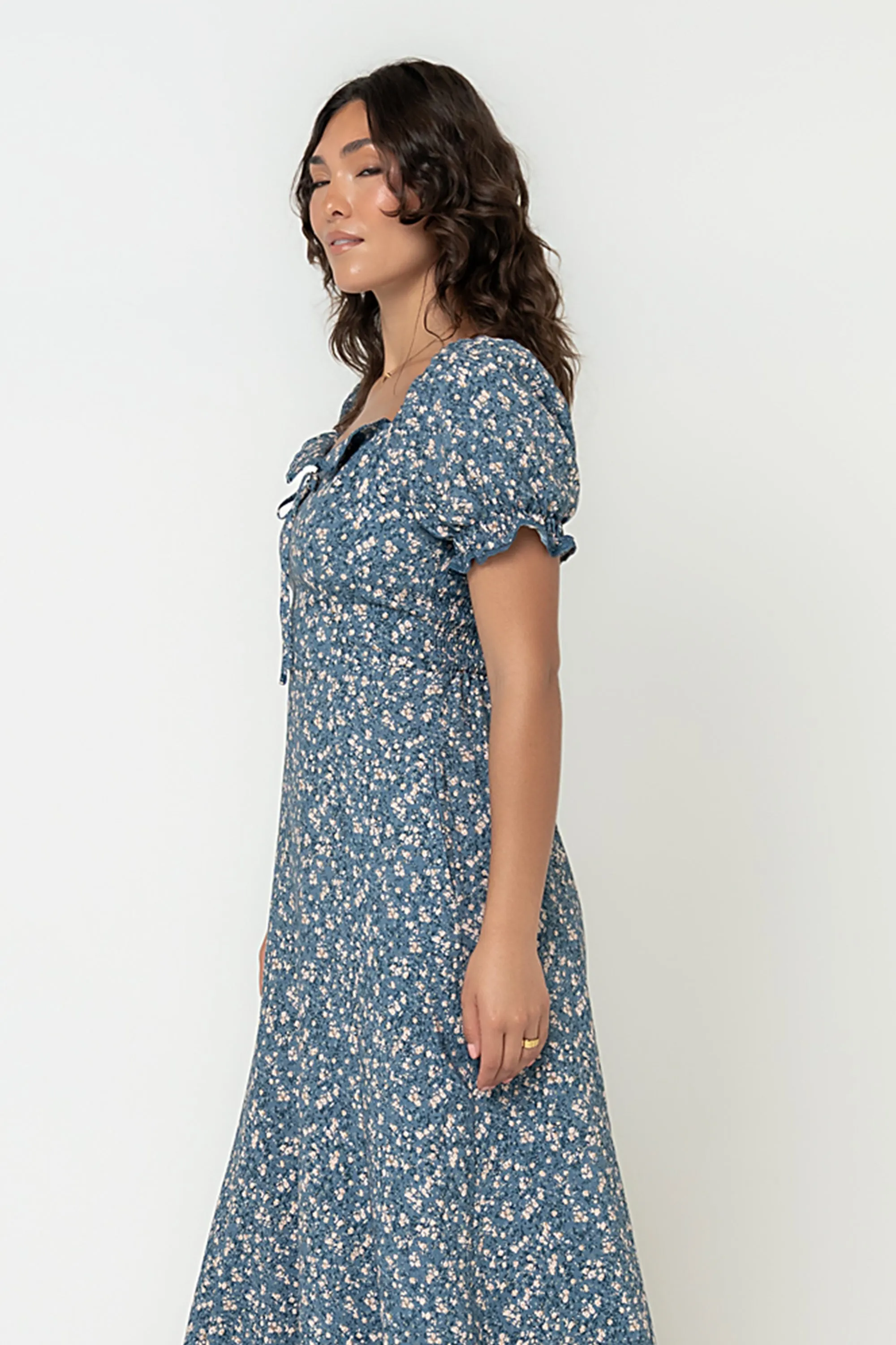 Carter Floral Midi Dress sold by bohme product image thumbnail 5
