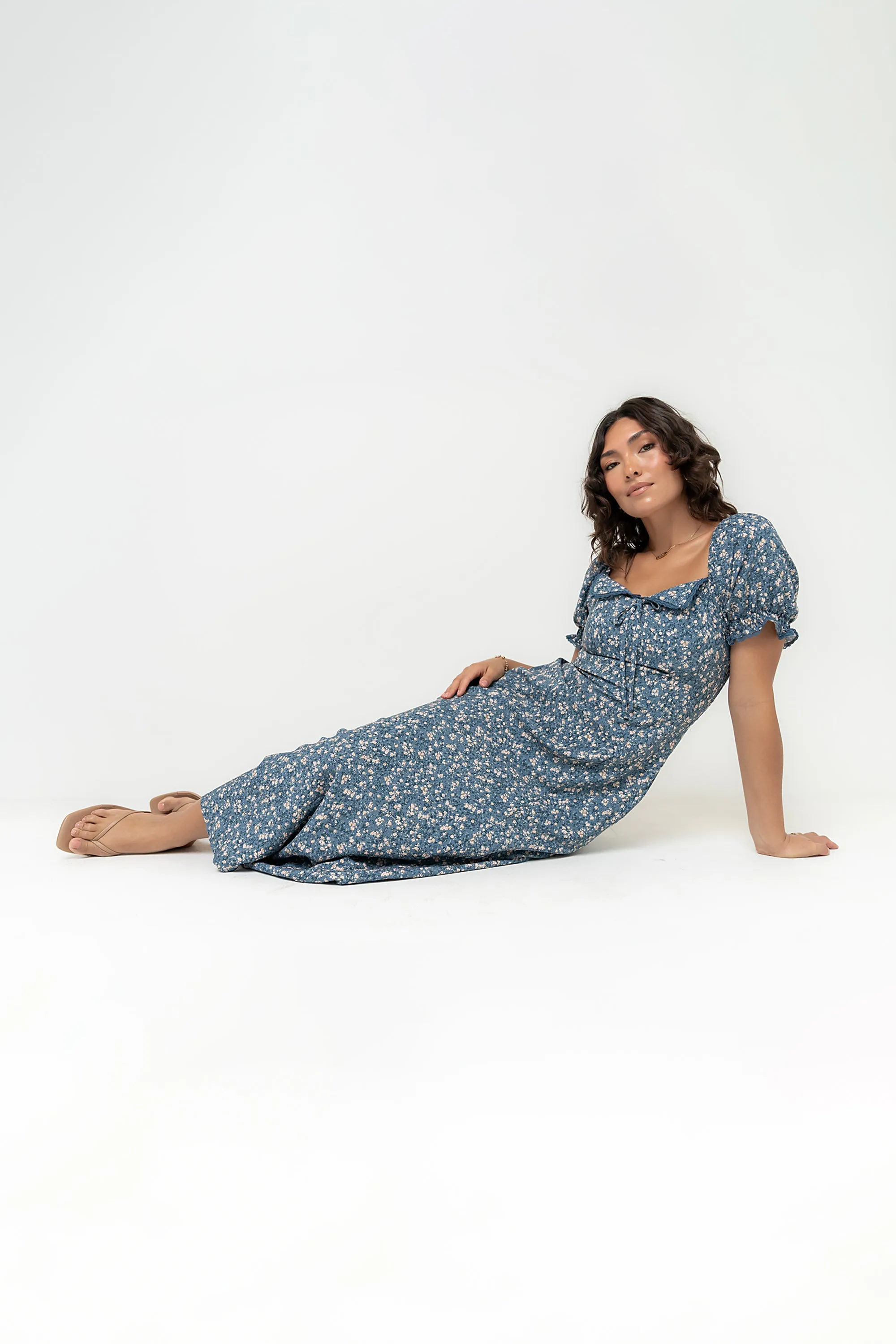 Carter Floral Midi Dress sold by bohme product image thumbnail 2