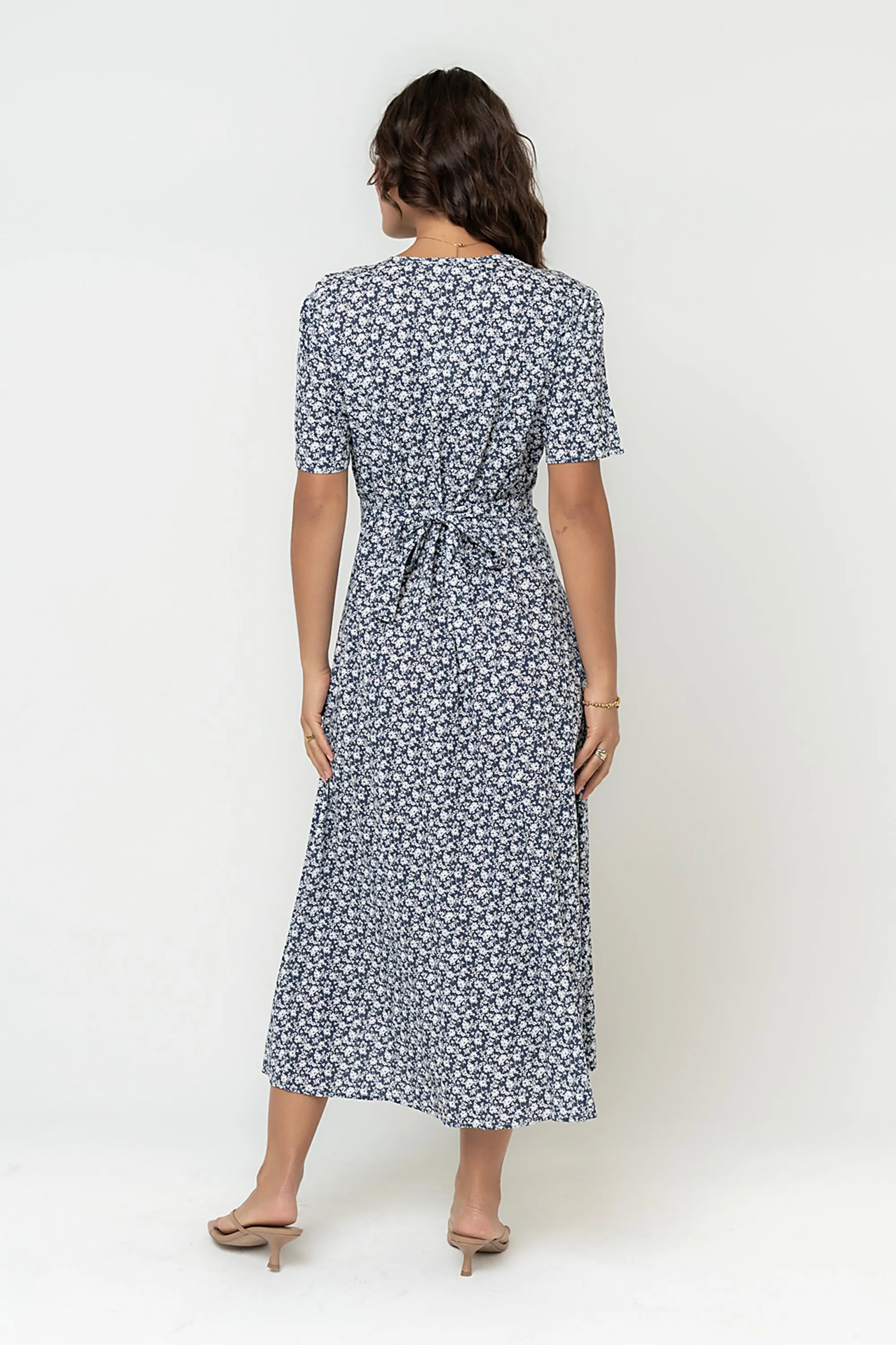 Lorie Maxi Dress in Blue sold by bohme product image thumbnail 3