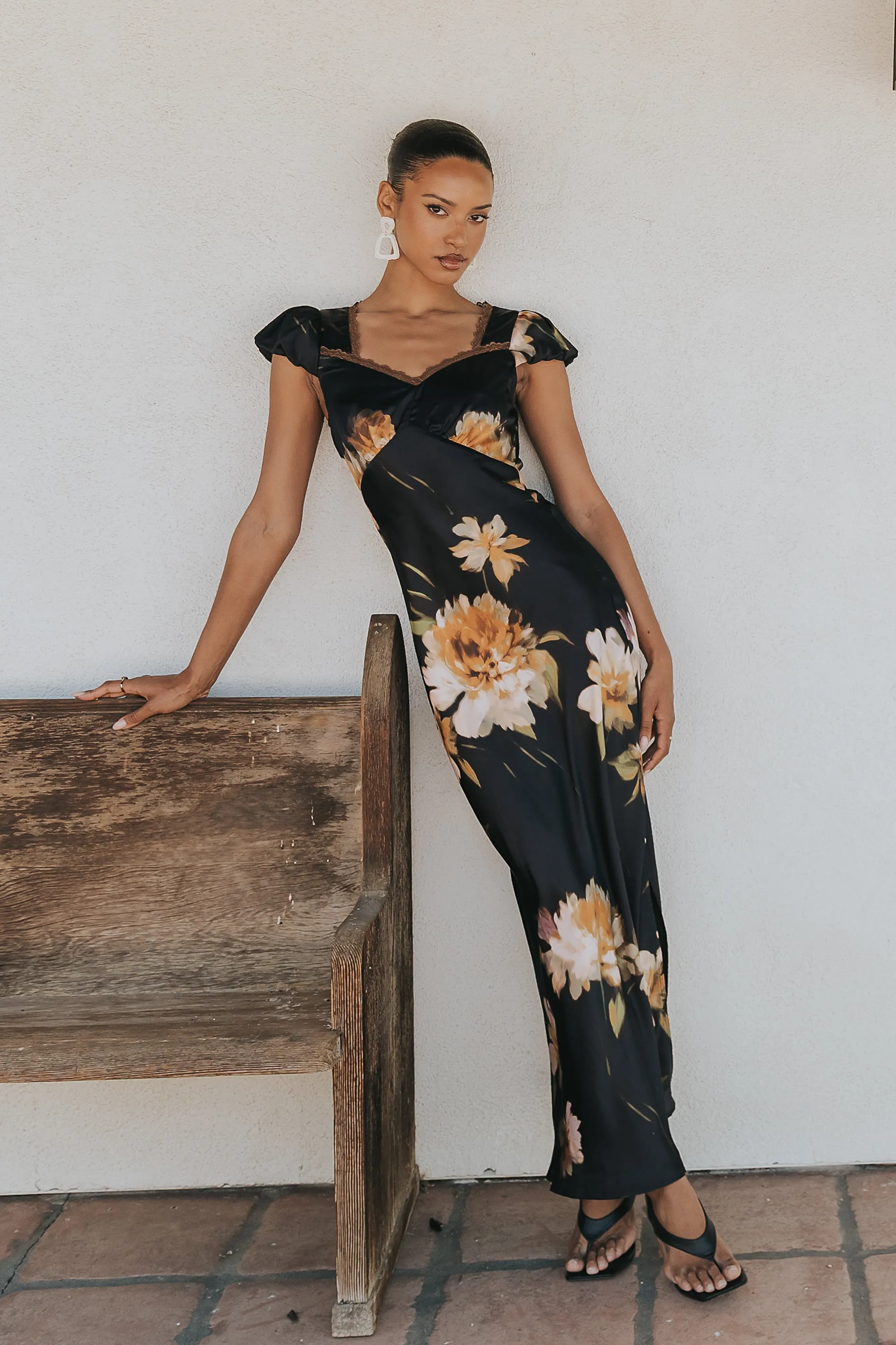 Markele Floral Maxi Dress sold by bohme product image thumbnail 2