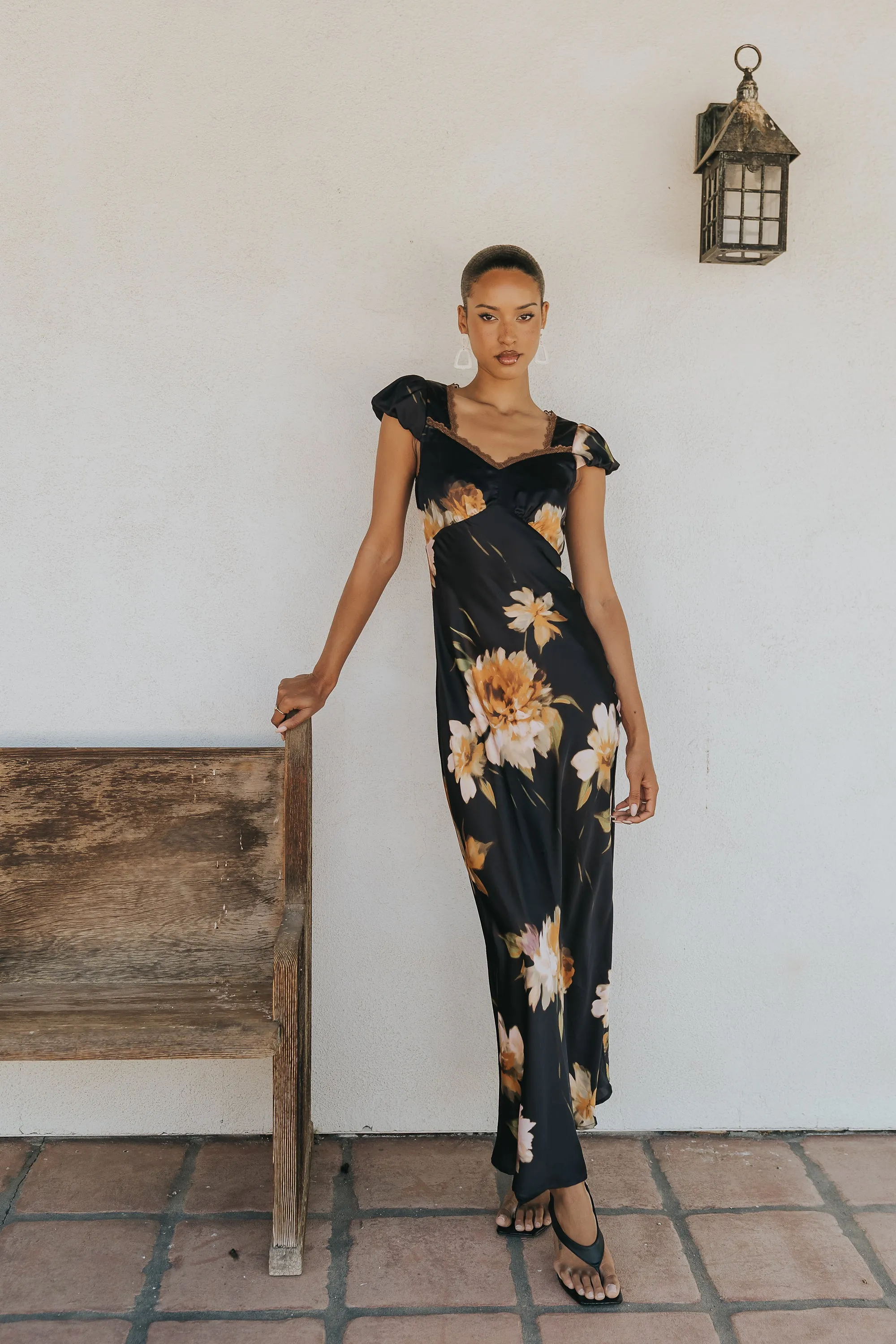 Markele Floral Maxi Dress sold by bohme product image thumbnail 3