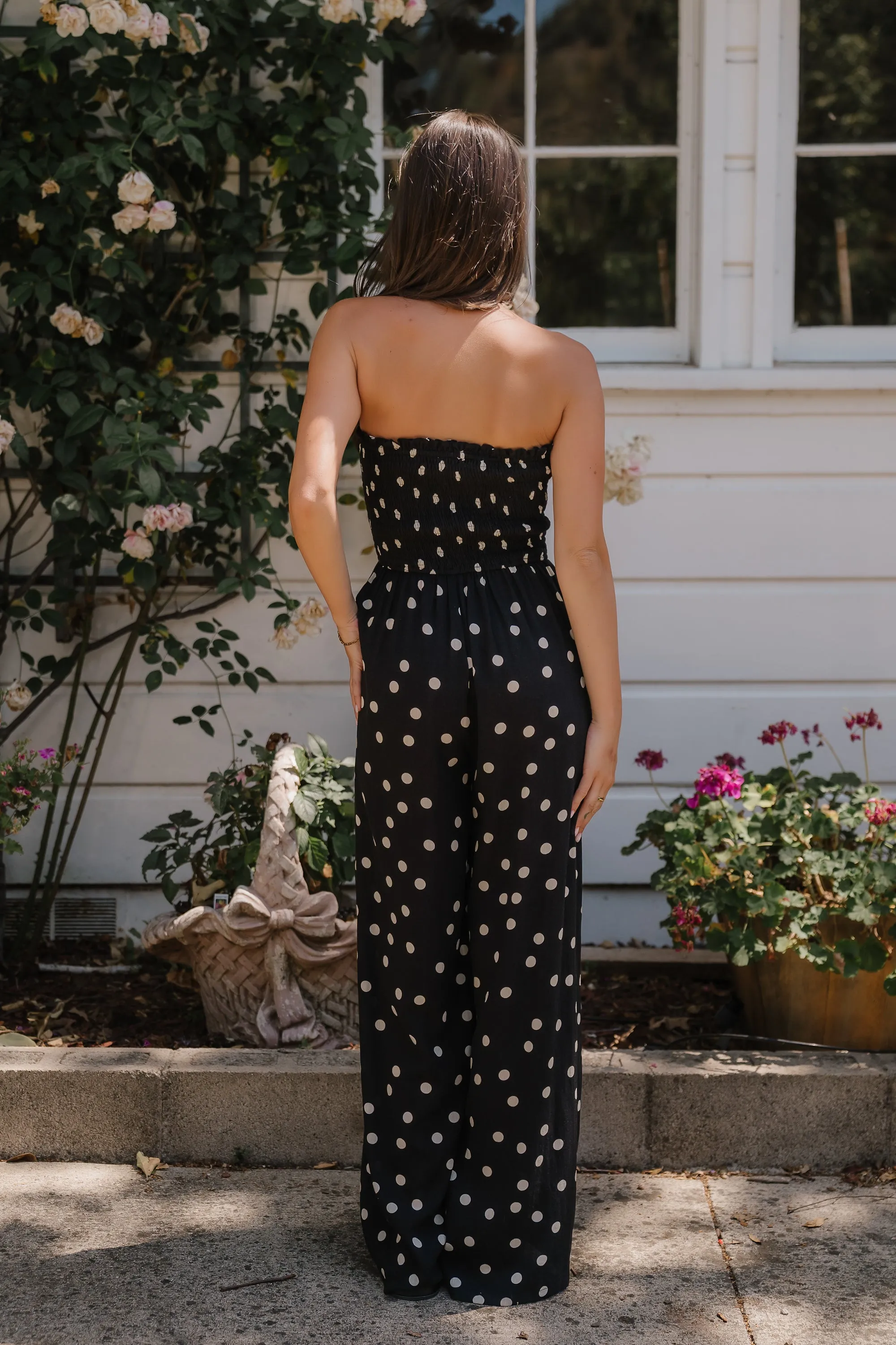 Alessia Polka Dot Jumpsuit sold by bohme product image thumbnail 5