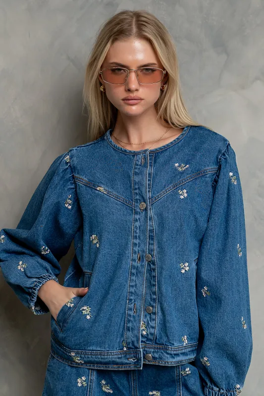Rachel Embroidered Jacket made by bohme