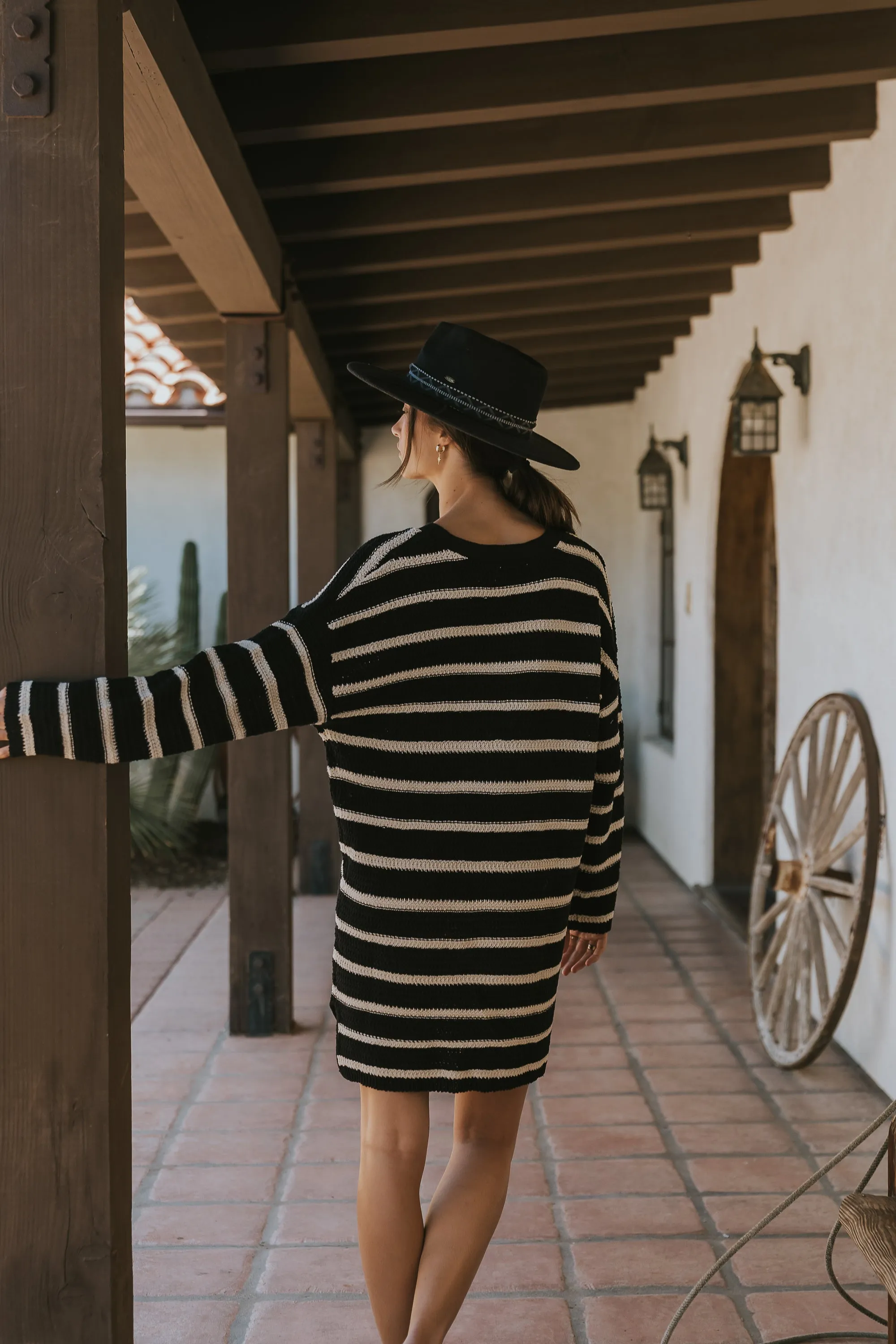 Miya Striped Sweater Dress sold by bohme product image thumbnail 3