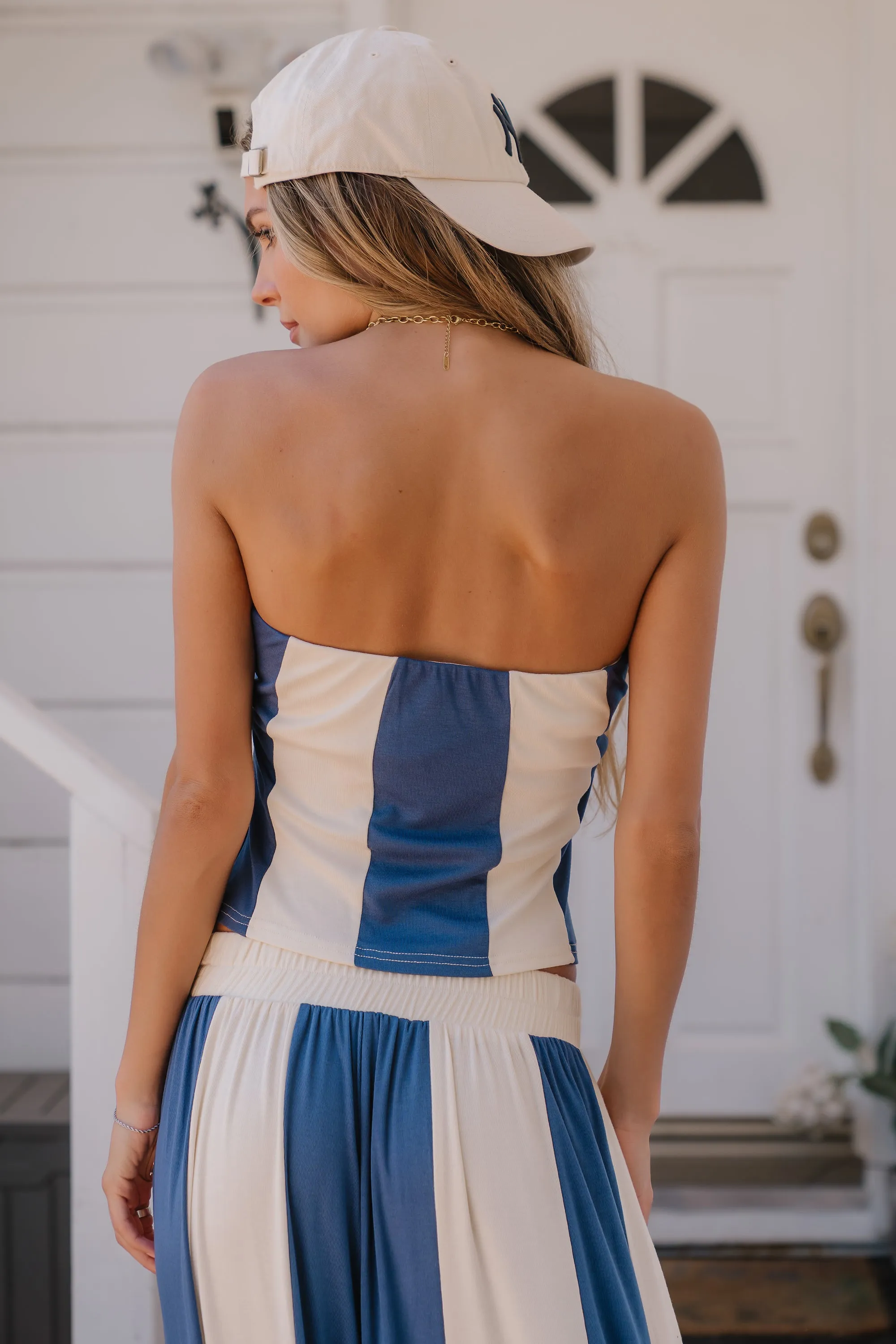 Harley Striped Tube Top - FINAL SALE sold by bohme product image thumbnail 4