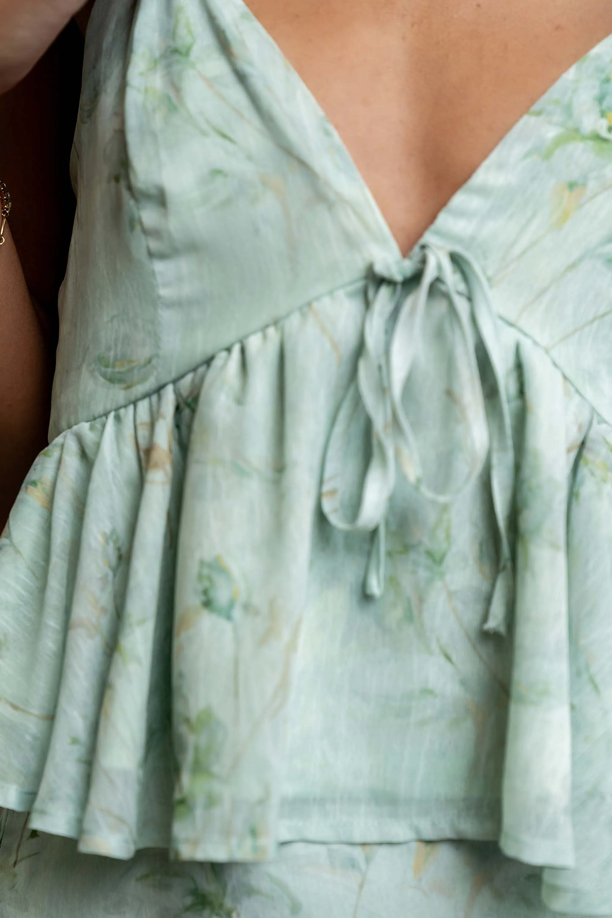 Elisa Floral Tank Top sold by bohme product image thumbnail 4
