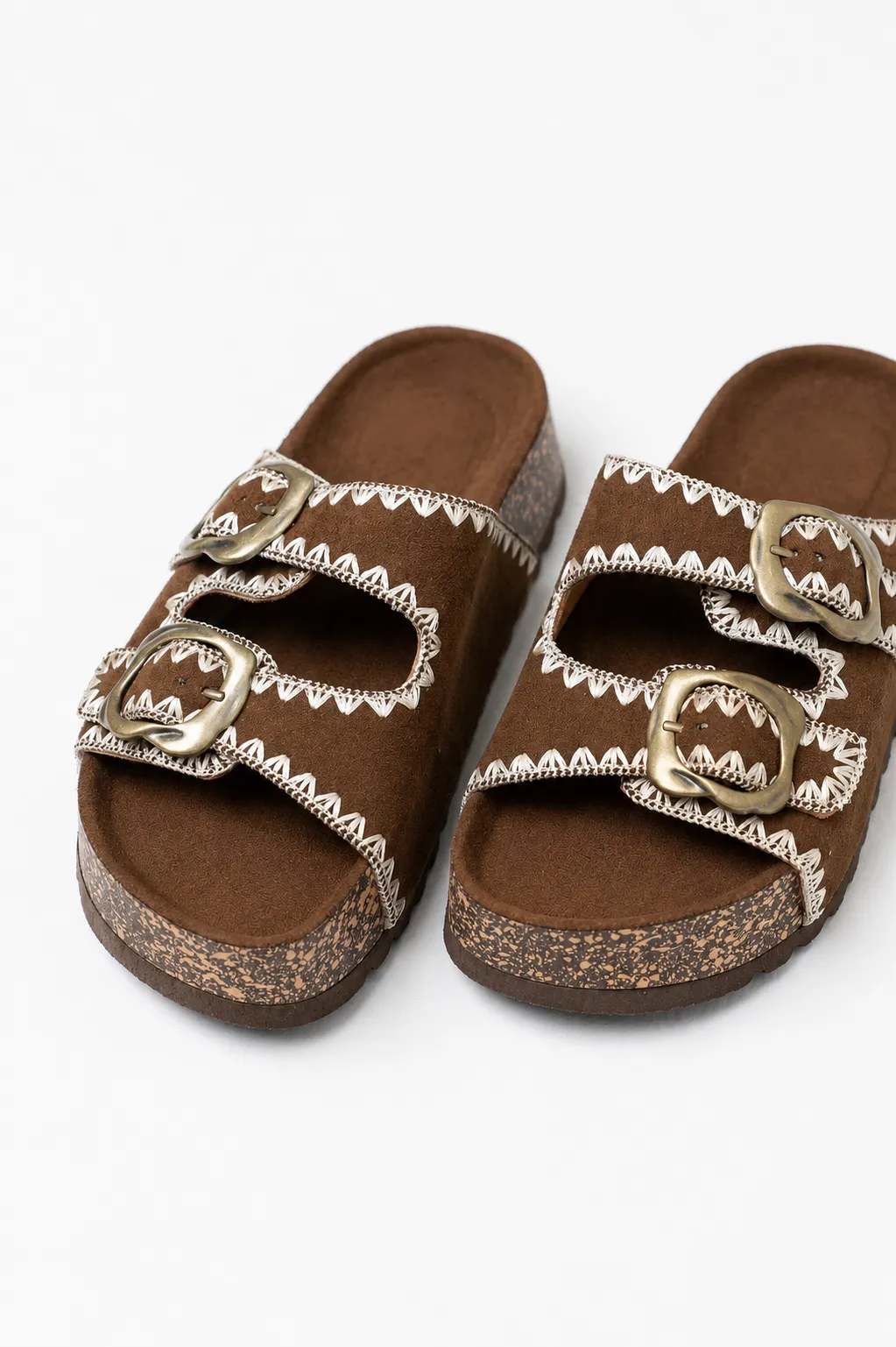 Keya Double Buckle Sandal sold by bohme