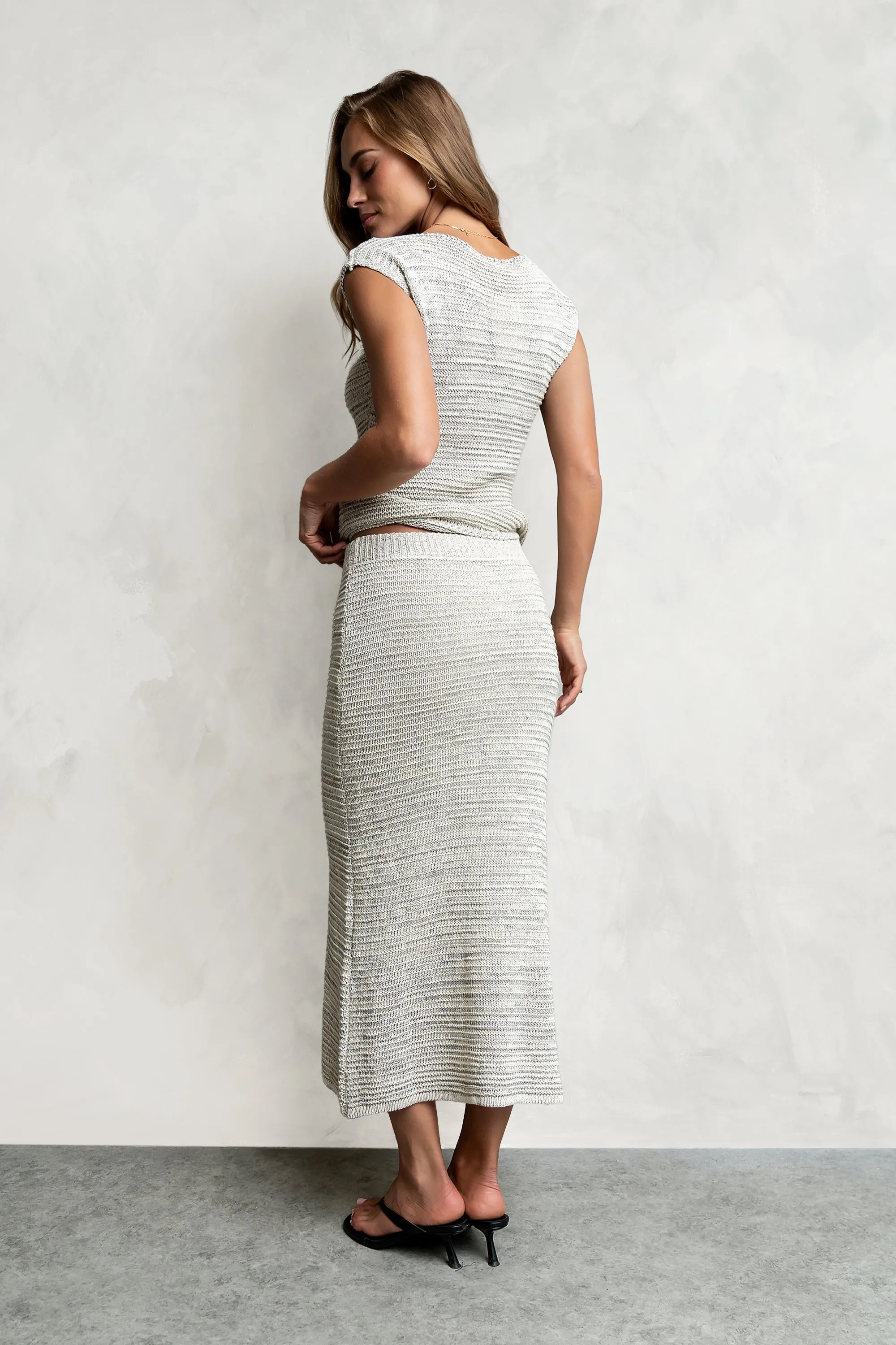 Jaycie Sweater Maxi Skirt sold by bohme product image thumbnail 3