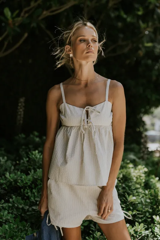 Naomi Striped Tank made by bohme