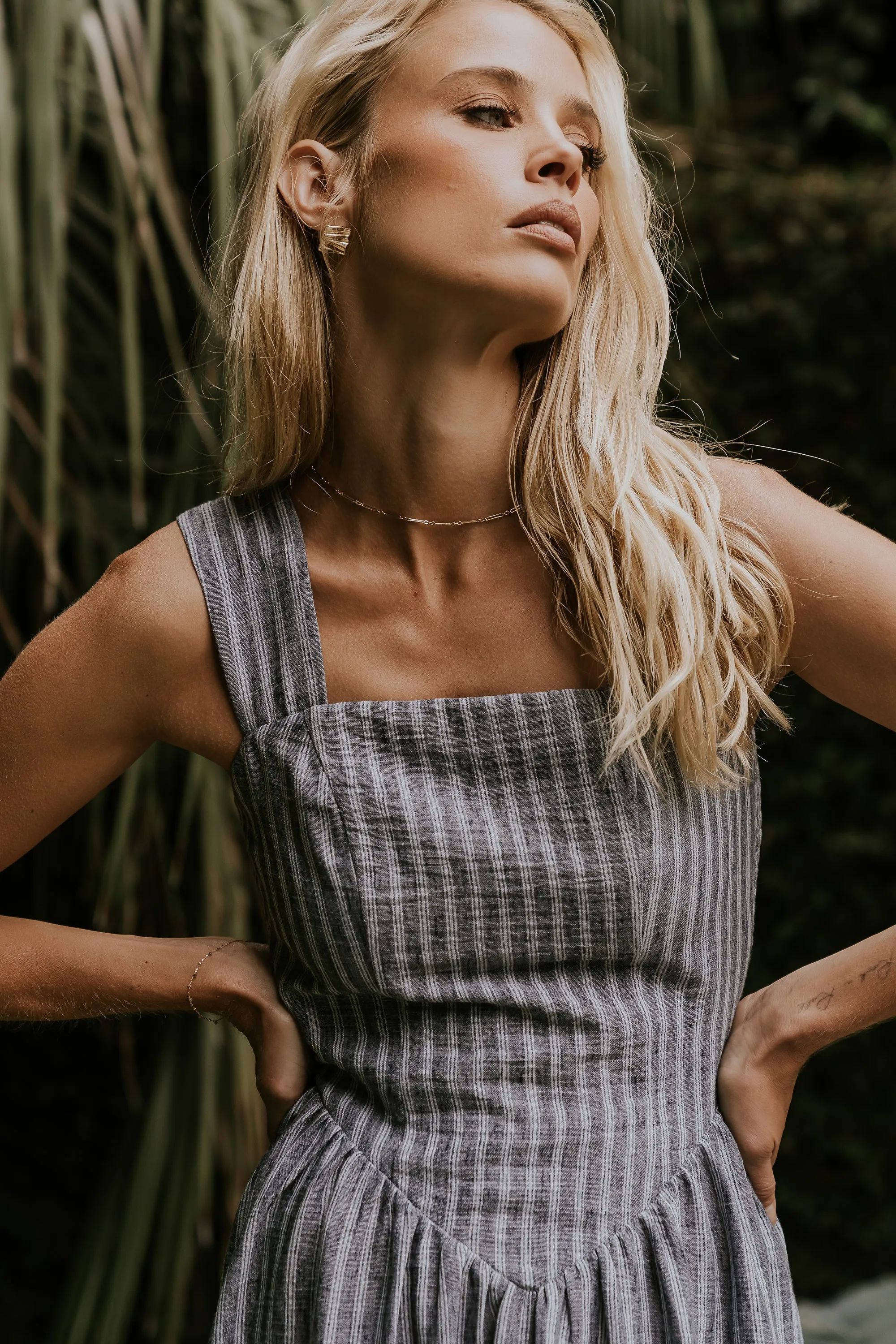 Cecelia Striped Midi Dress sold by bohme product image thumbnail 2