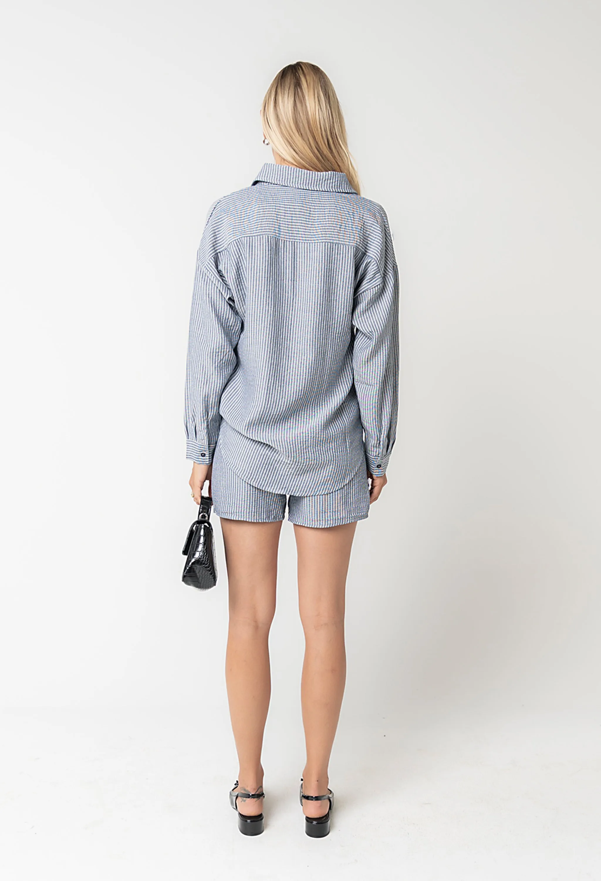 Annabelle Striped Shorts - FINAL SALE sold by bohme product image thumbnail 3
