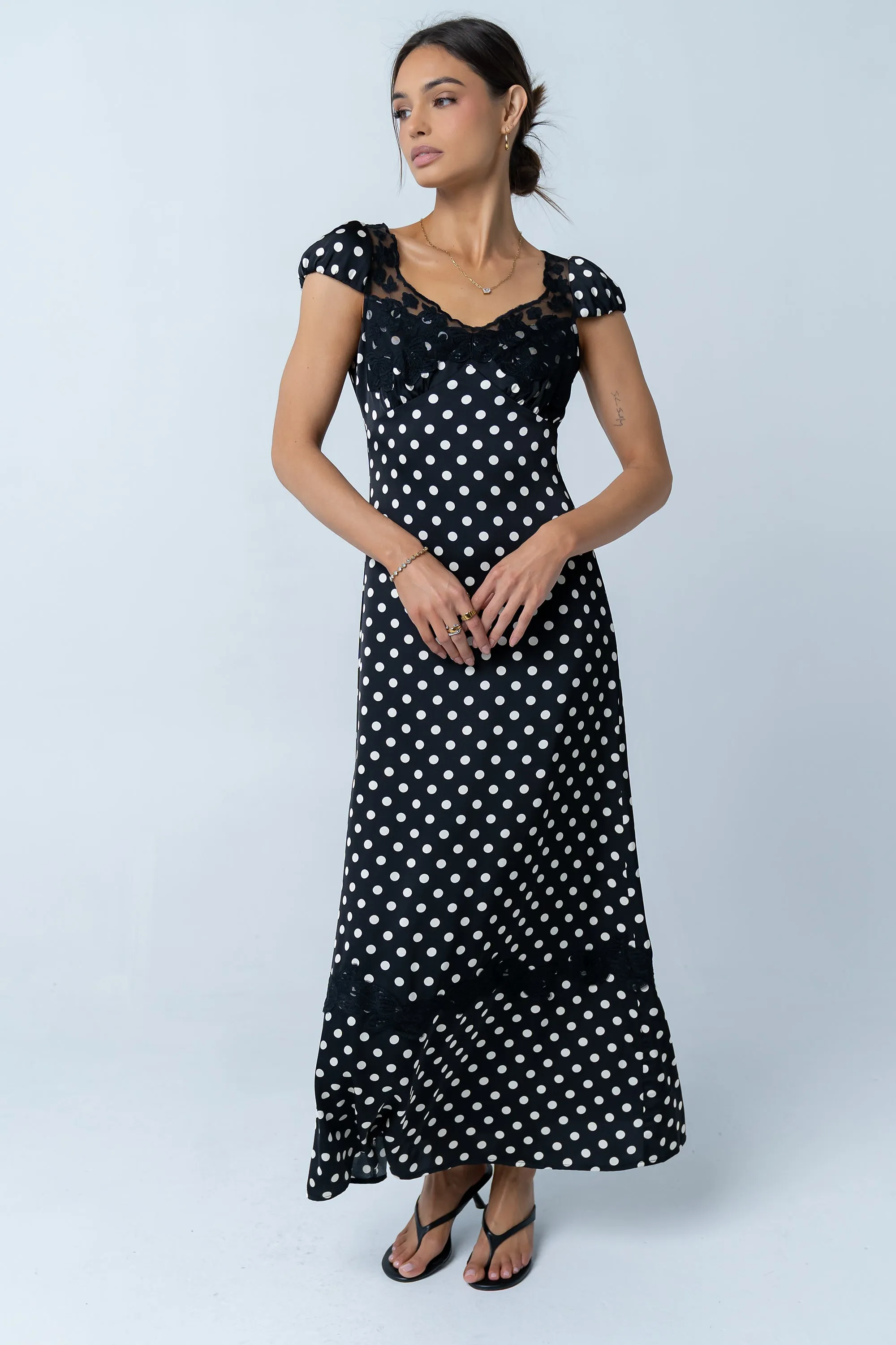 Marianna Maxi Dress in Black sold by bohme product image thumbnail 4