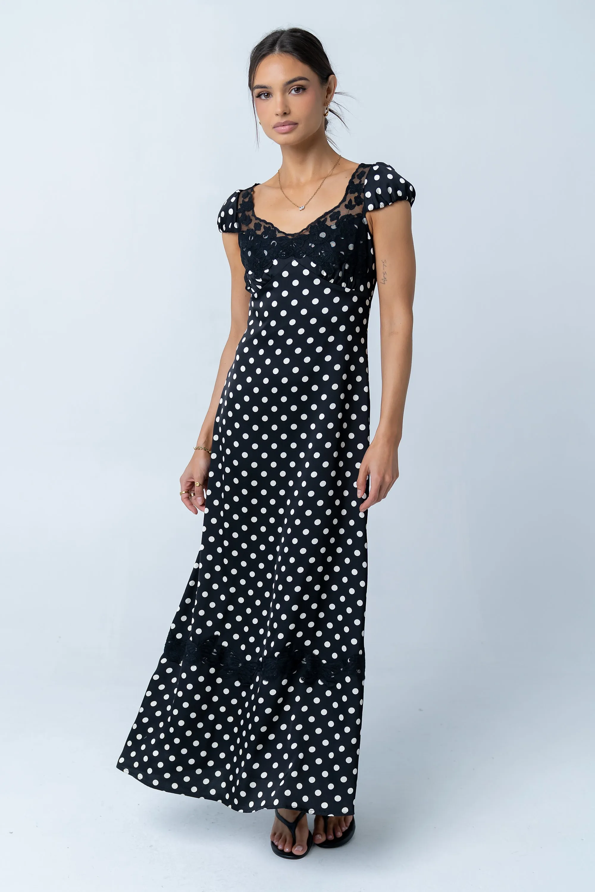 Marianna Maxi Dress in Black sold by bohme