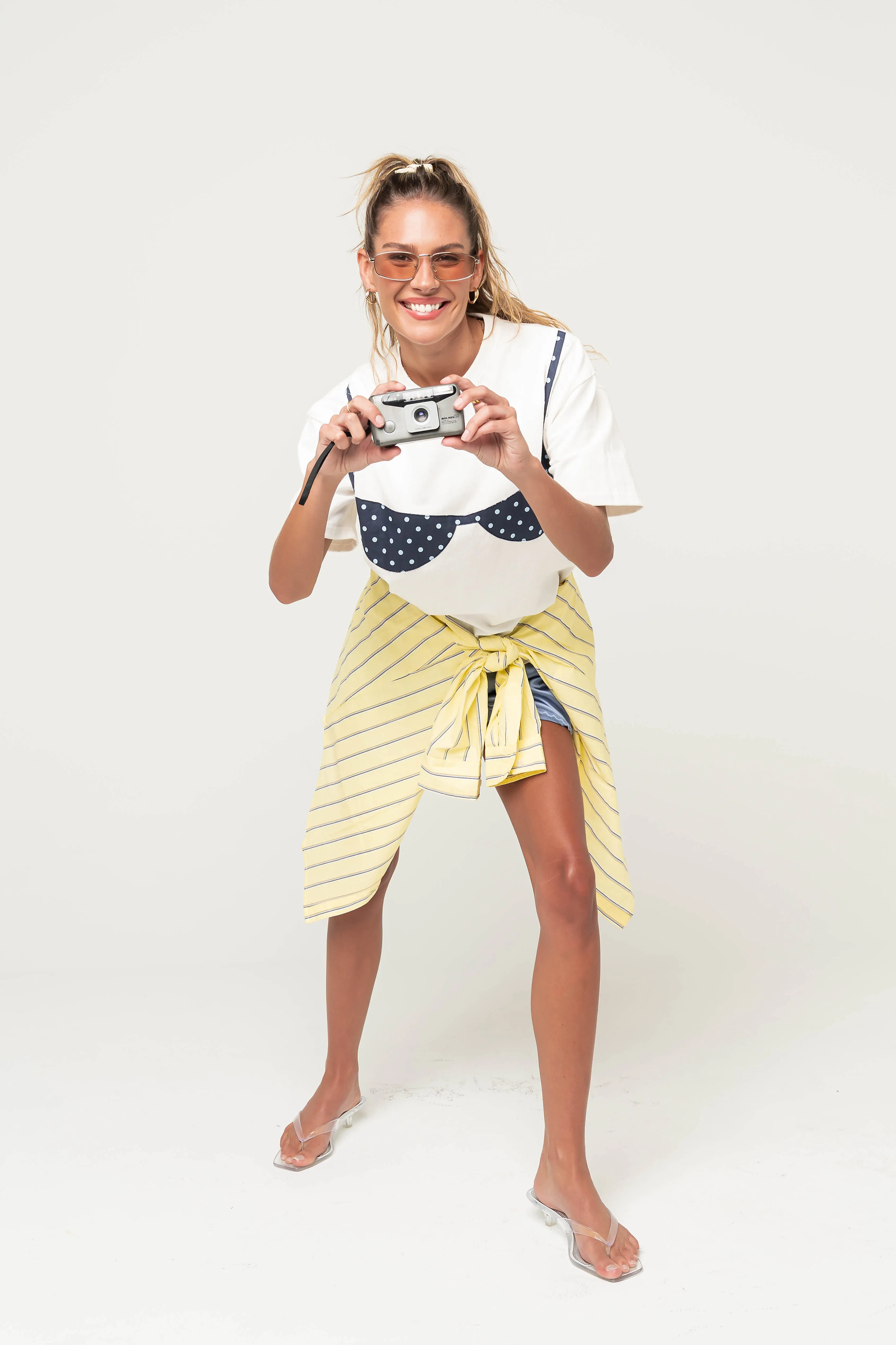 Karla Graphic Tee in Midnight sold by bohme product image thumbnail 4