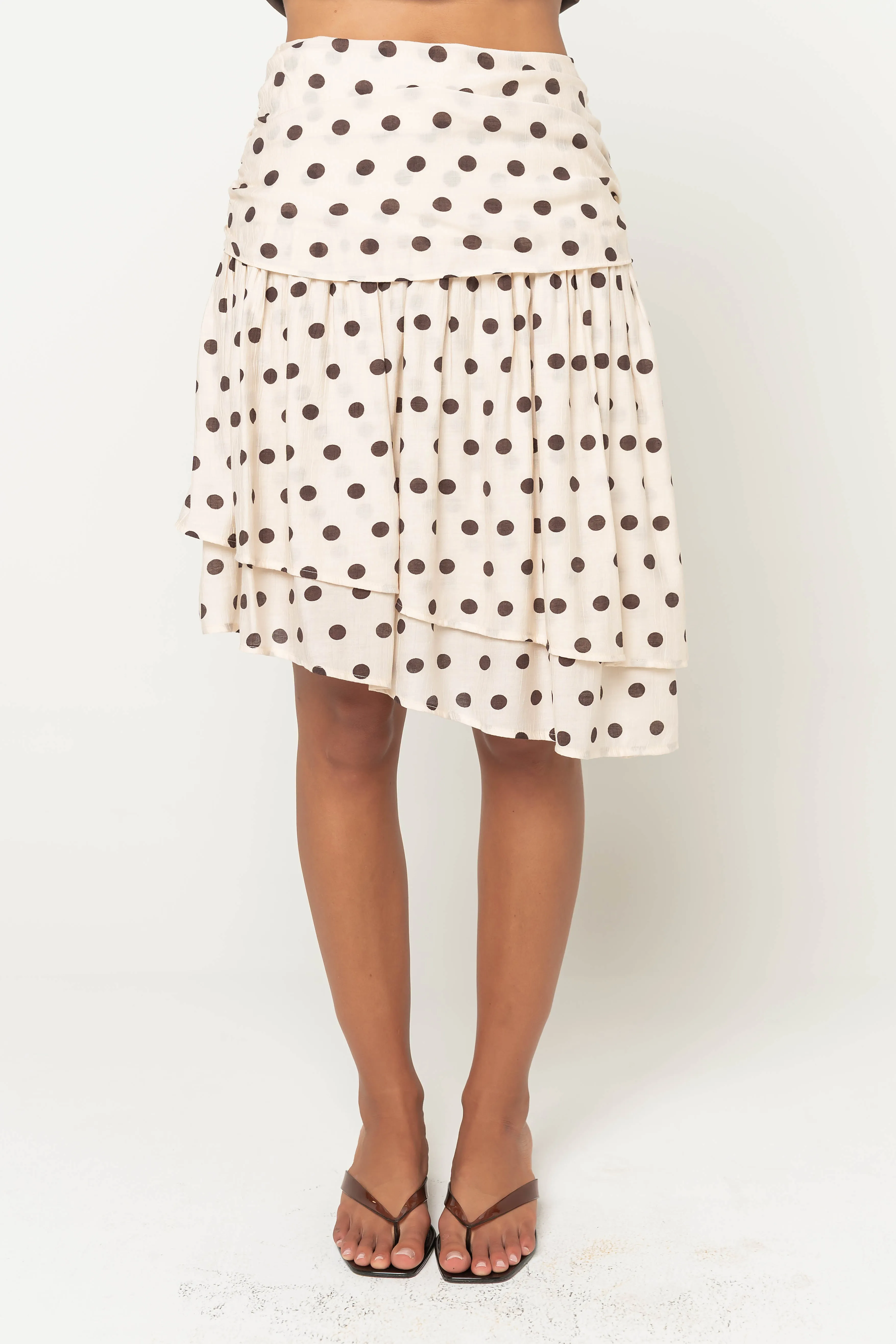 Mila Polka Dot Skirt sold by bohme product image thumbnail 2
