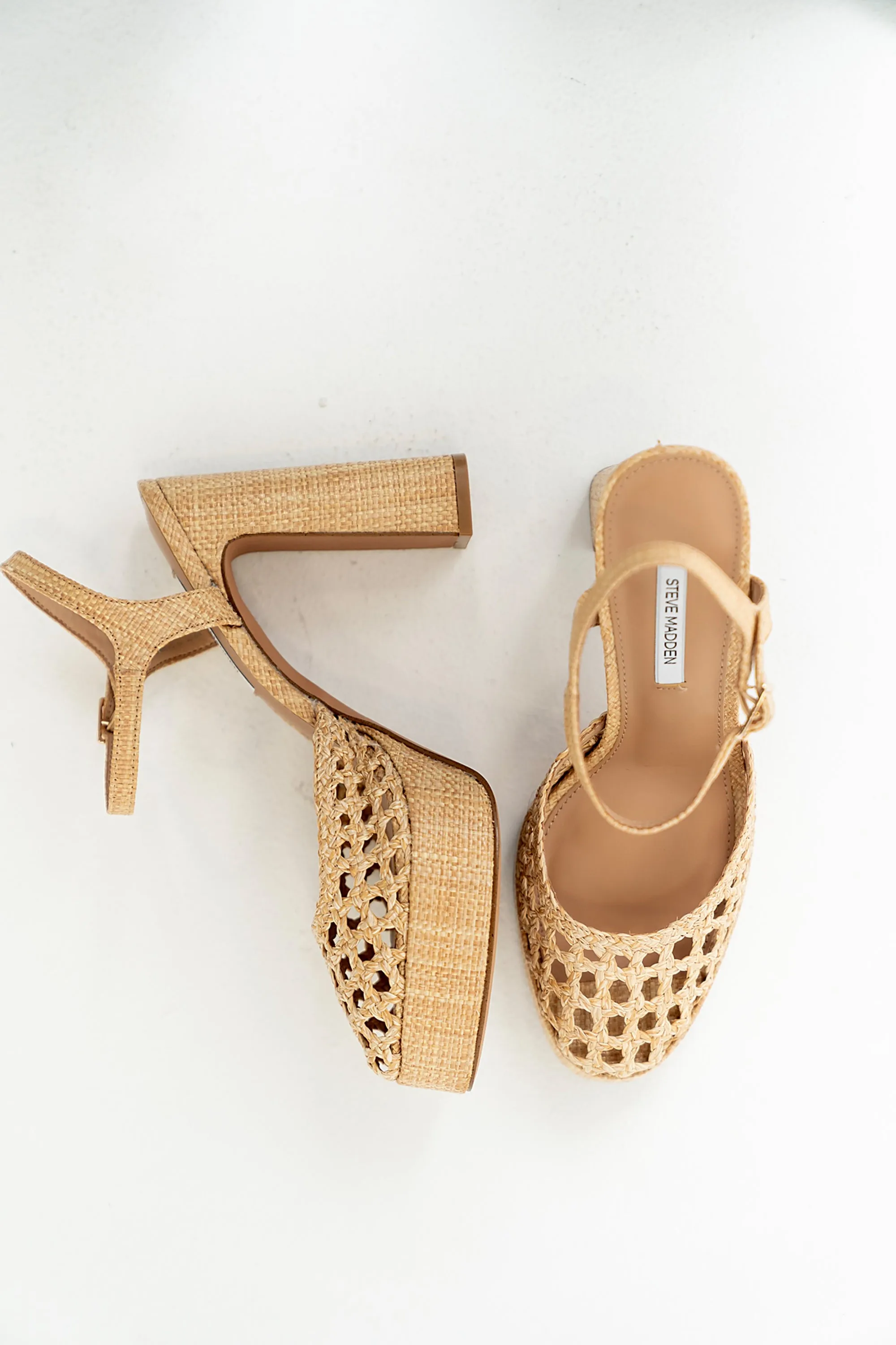 Steve Madden Lexie Raffia Platform Heel - FINAL SALE sold by bohme product image thumbnail 4