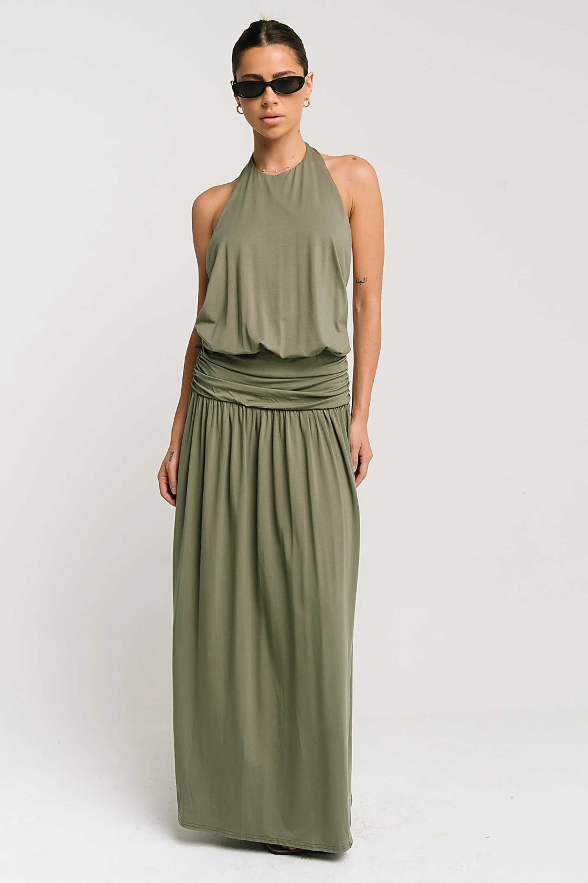 Mia Halter Maxi Dress sold by bohme product image thumbnail 2