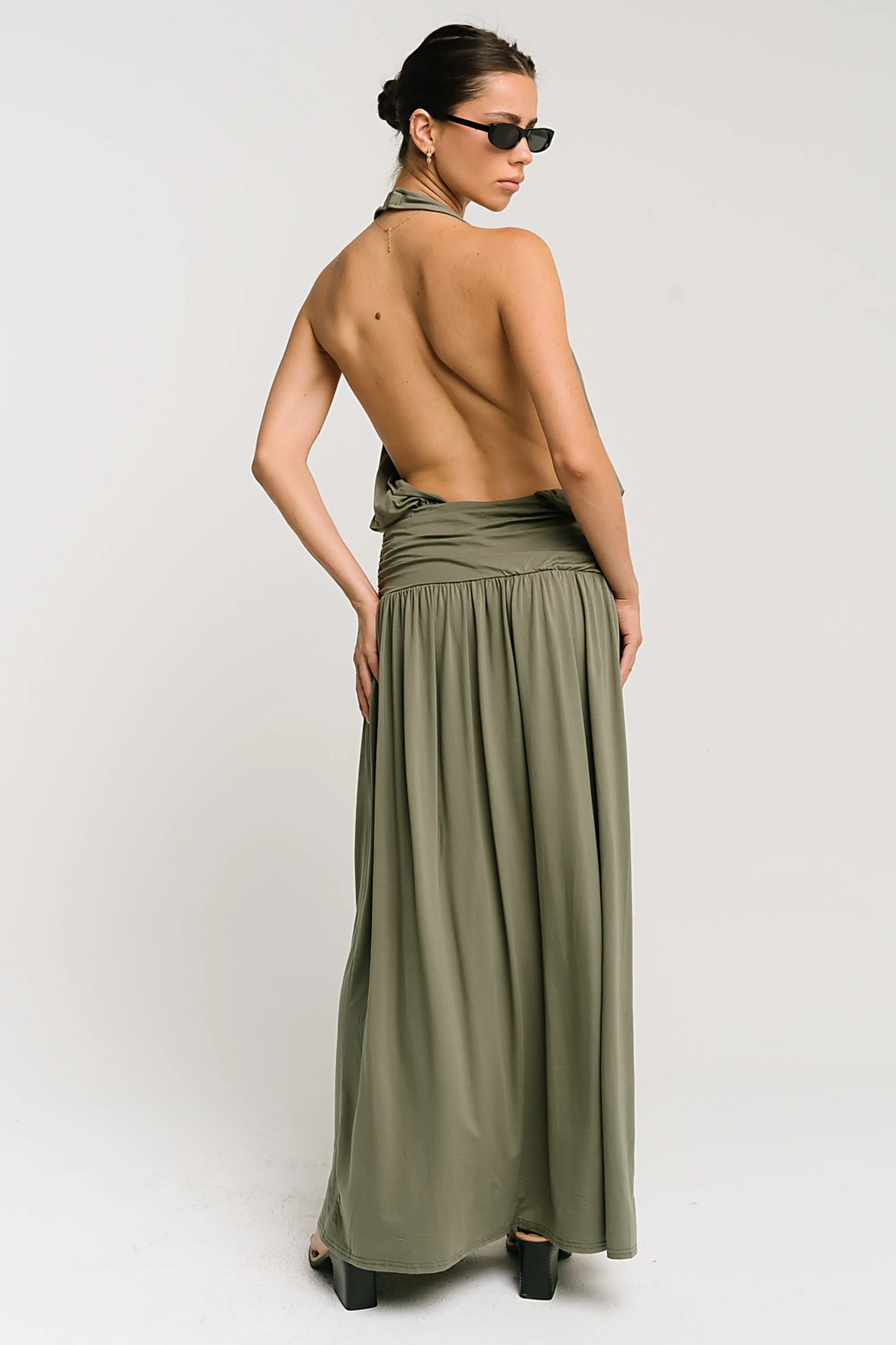 Mia Halter Maxi Dress sold by bohme product image thumbnail 3