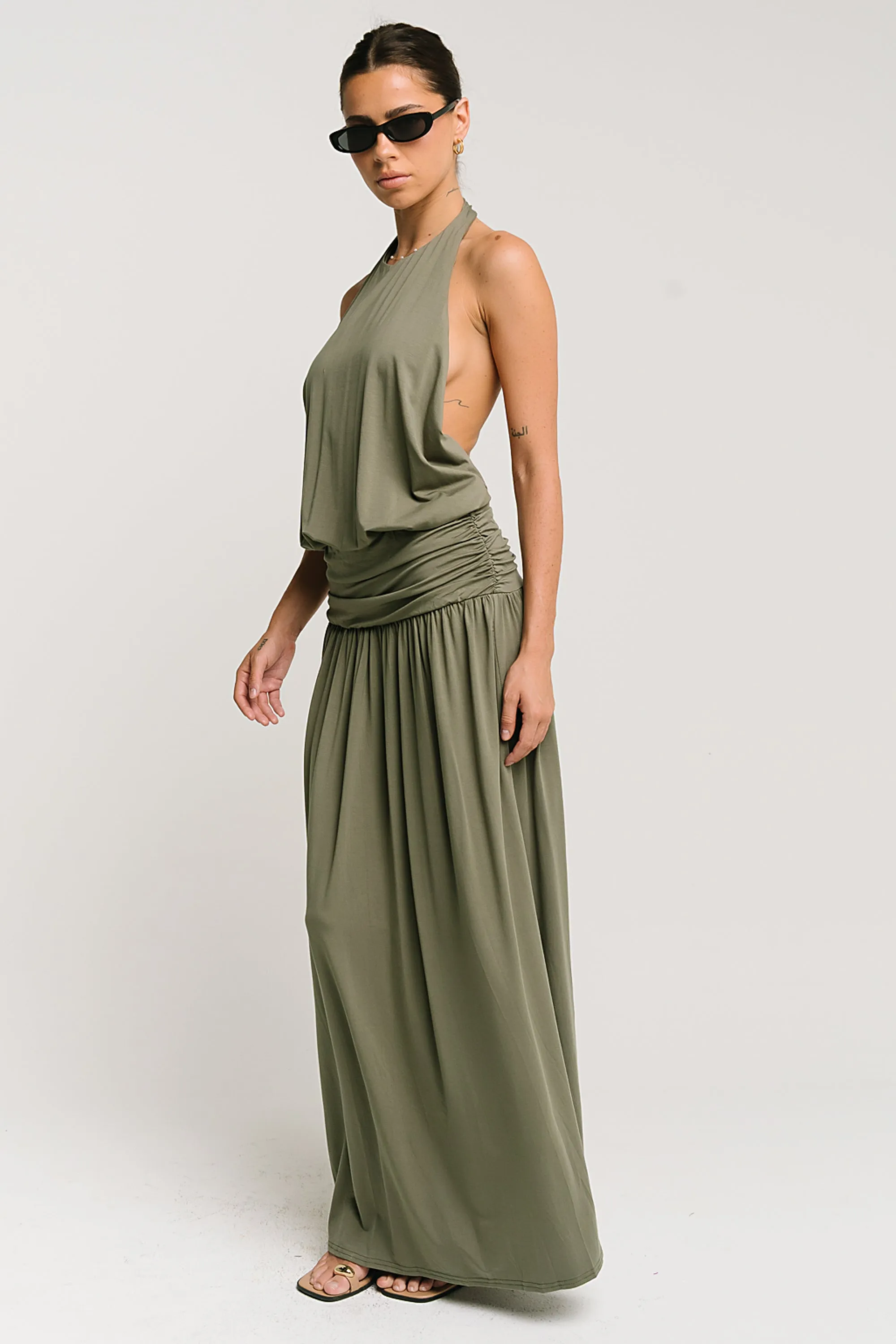 Mia Halter Maxi Dress sold by bohme