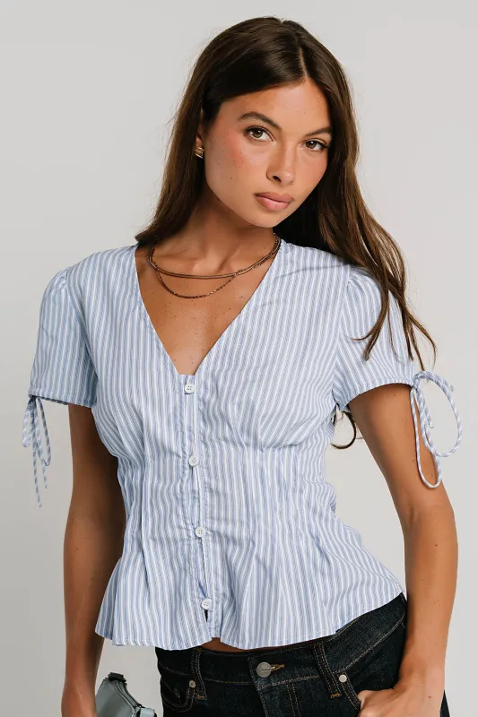 Julie Striped Blouse made by bohme