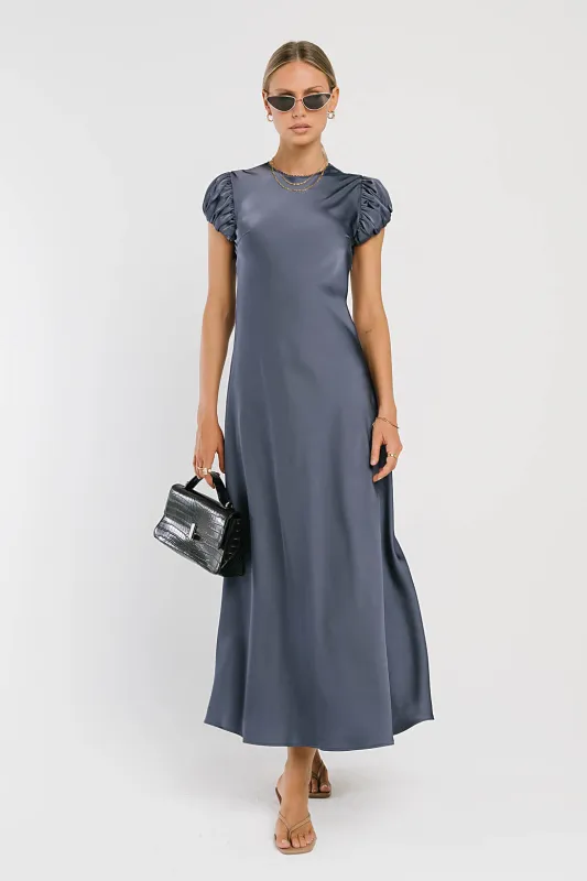 Ellianna Maxi Dress in Navy made by bohme